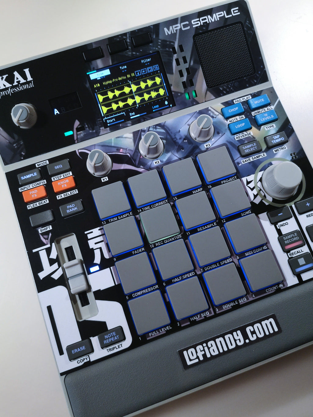 Ghost in the Shell 02 - AKAI MPC Sample Skin