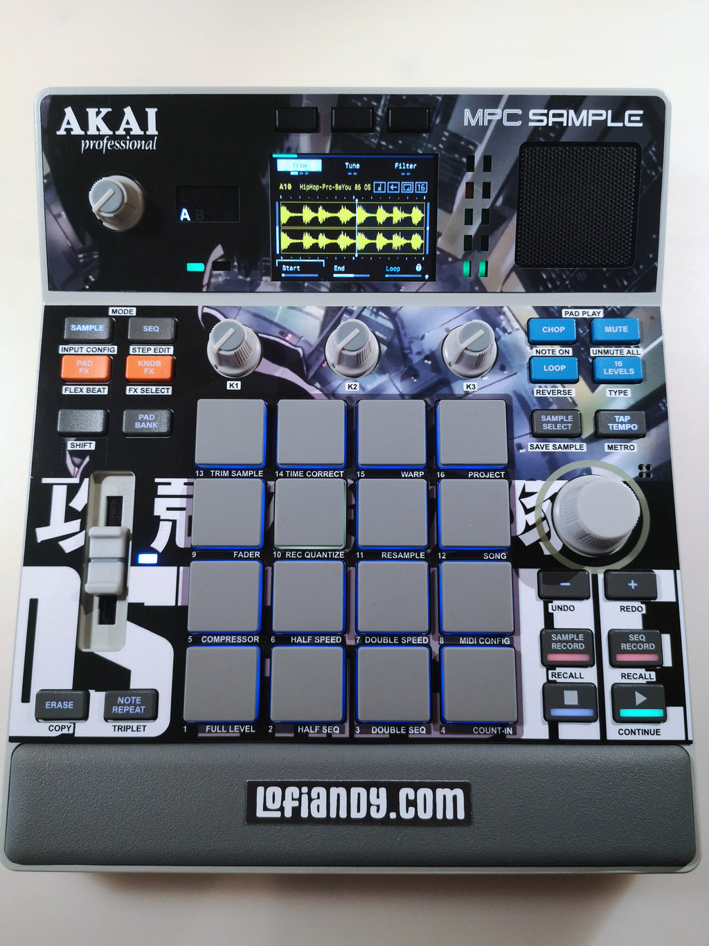 Ghost in the Shell 02 - AKAI MPC Sample Skin