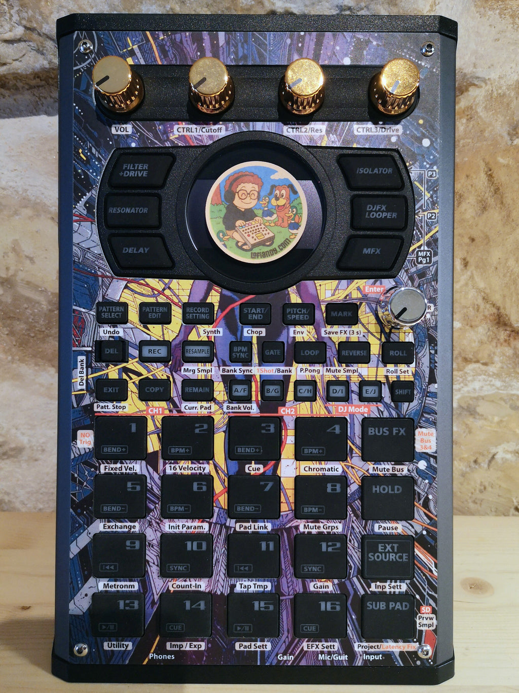 Ghost in the Shell - Roland SP-404 MKII Skin - Lofi Andy