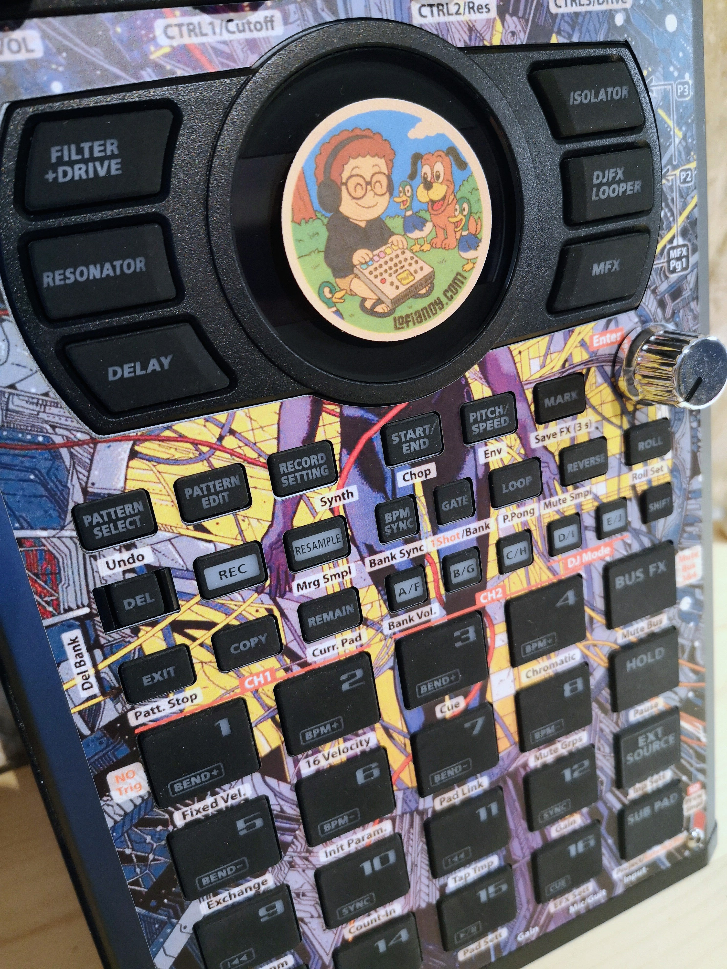 Roland SP-404 MKII Skins – Custom Sampler Skins by LofiAndy