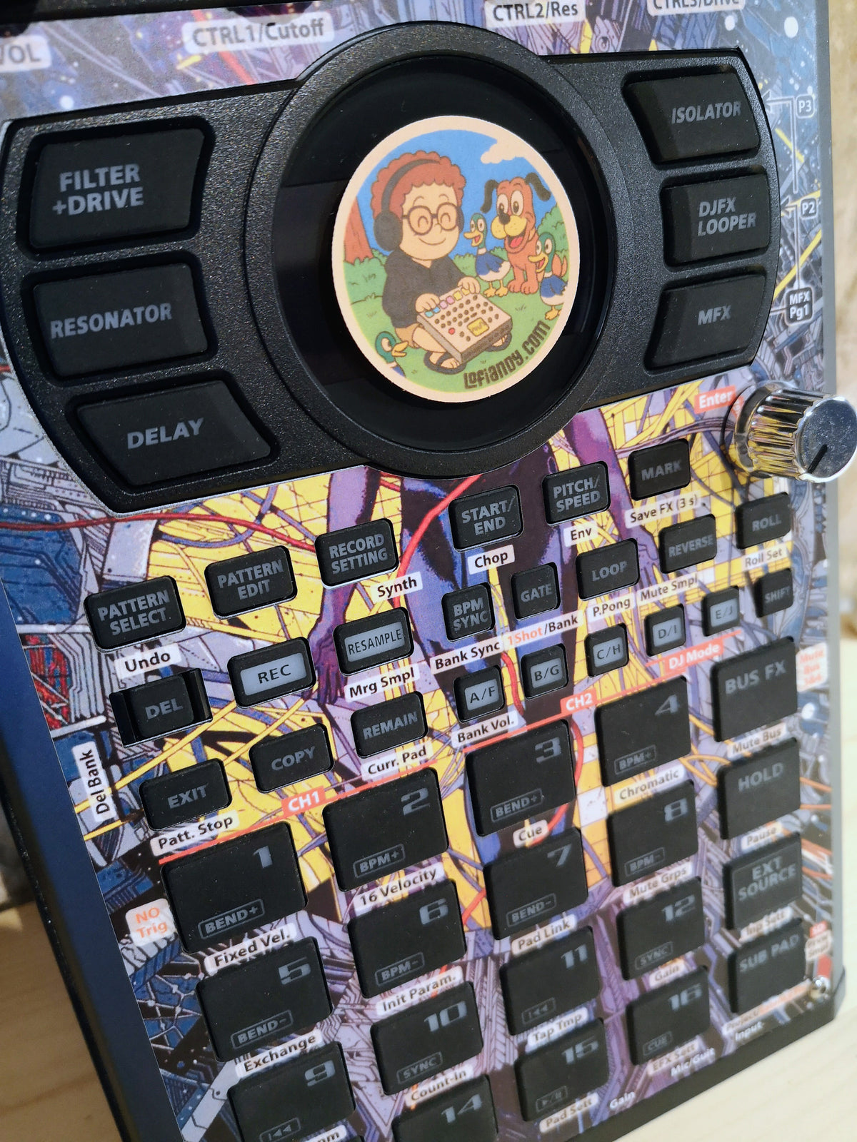 Ghost in the Shell - Roland SP-404 MKII Skin - Lofi Andy