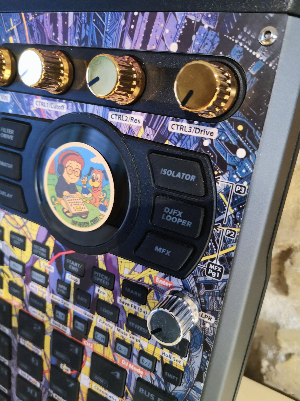 Ghost in the Shell - Roland SP-404 MKII Skin - Lofi Andy
