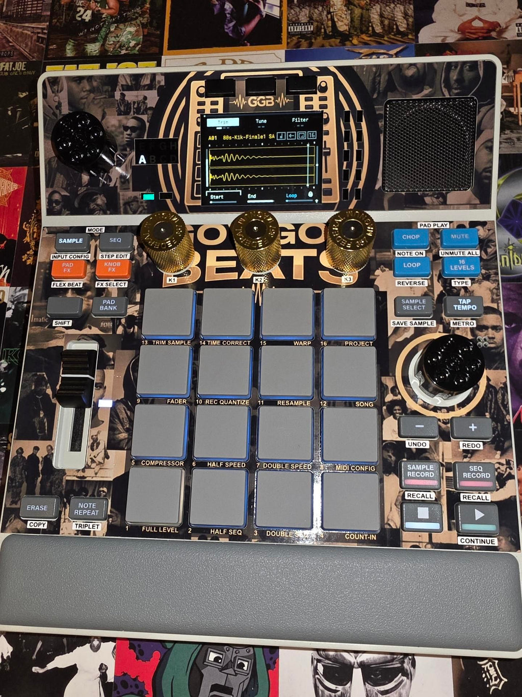 MPC Sample Custom Skin - Lofi Andy