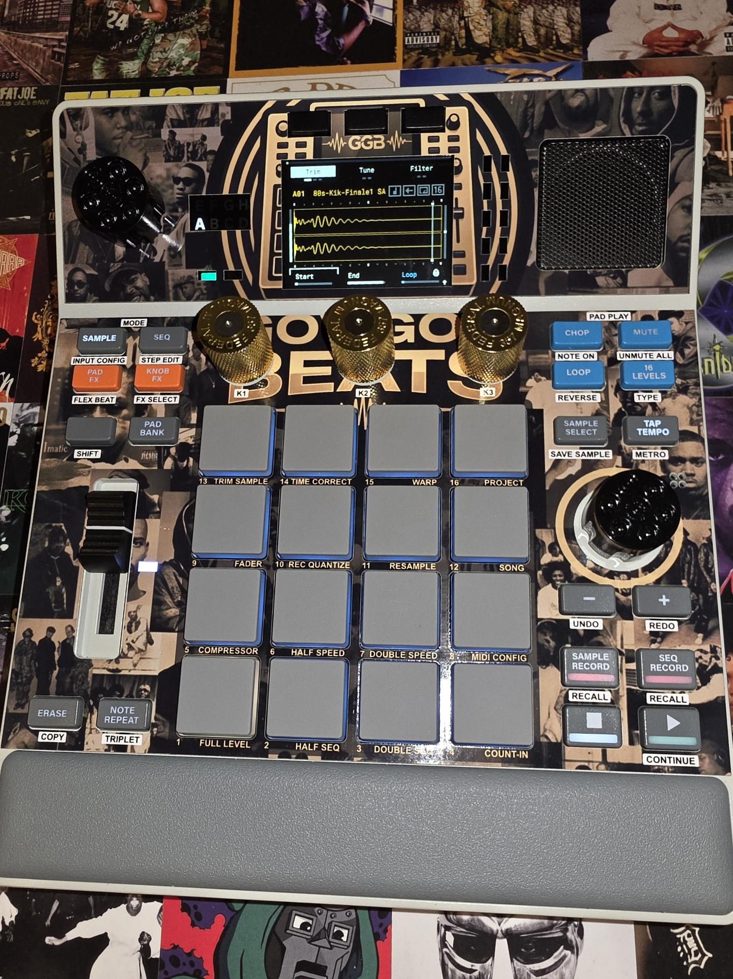 MPC Sample Custom Skin - Lofi Andy