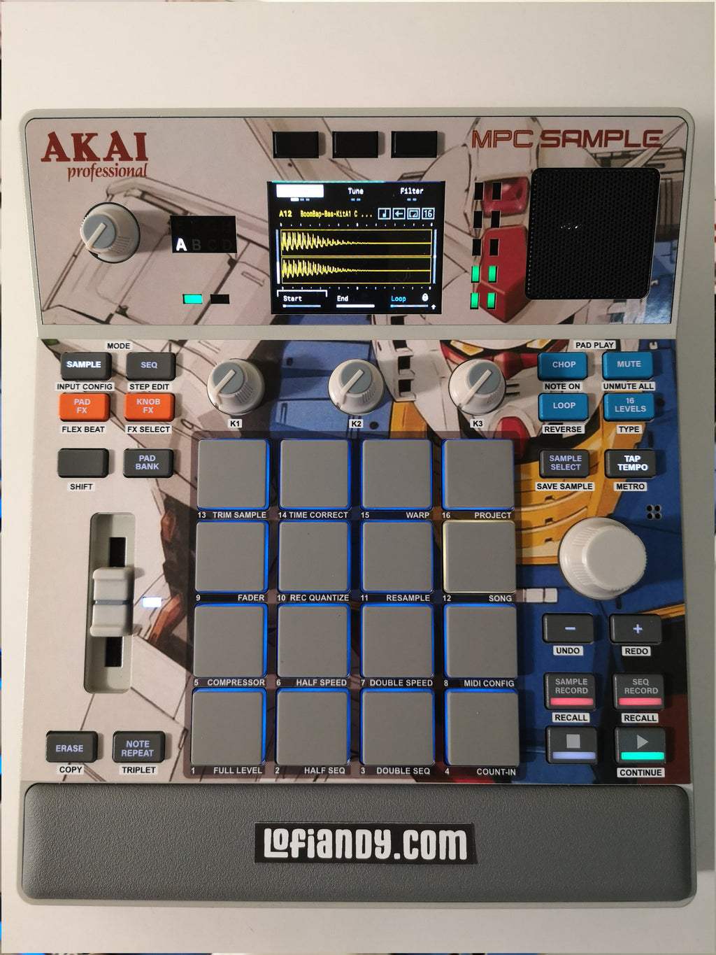 Gundam 02 - AKAI MPC Sample Skin