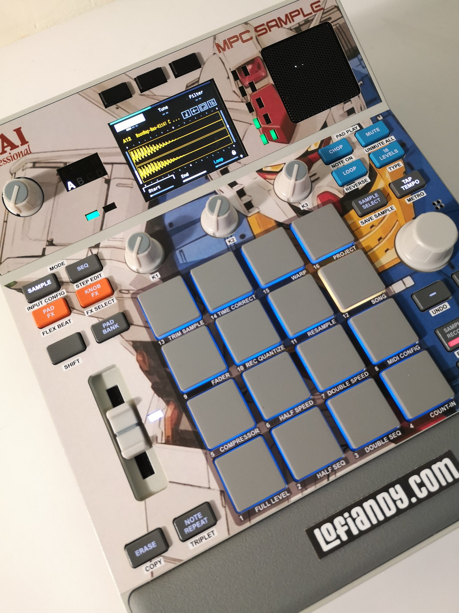 Gundam 02 - AKAI MPC Sample Skin