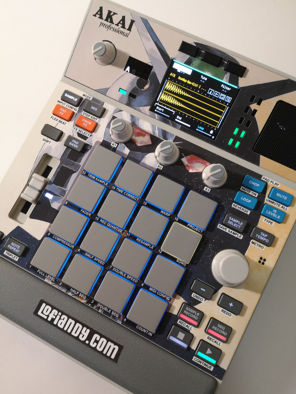 Gundam 03 - AKAI MPC Sample Skin