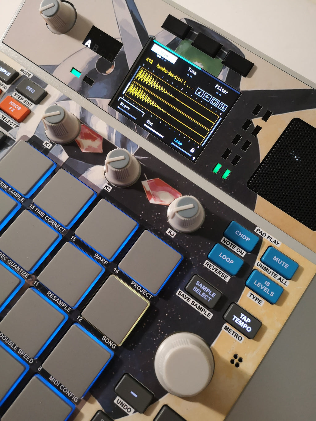 Gundam 03 - AKAI MPC Sample Skin