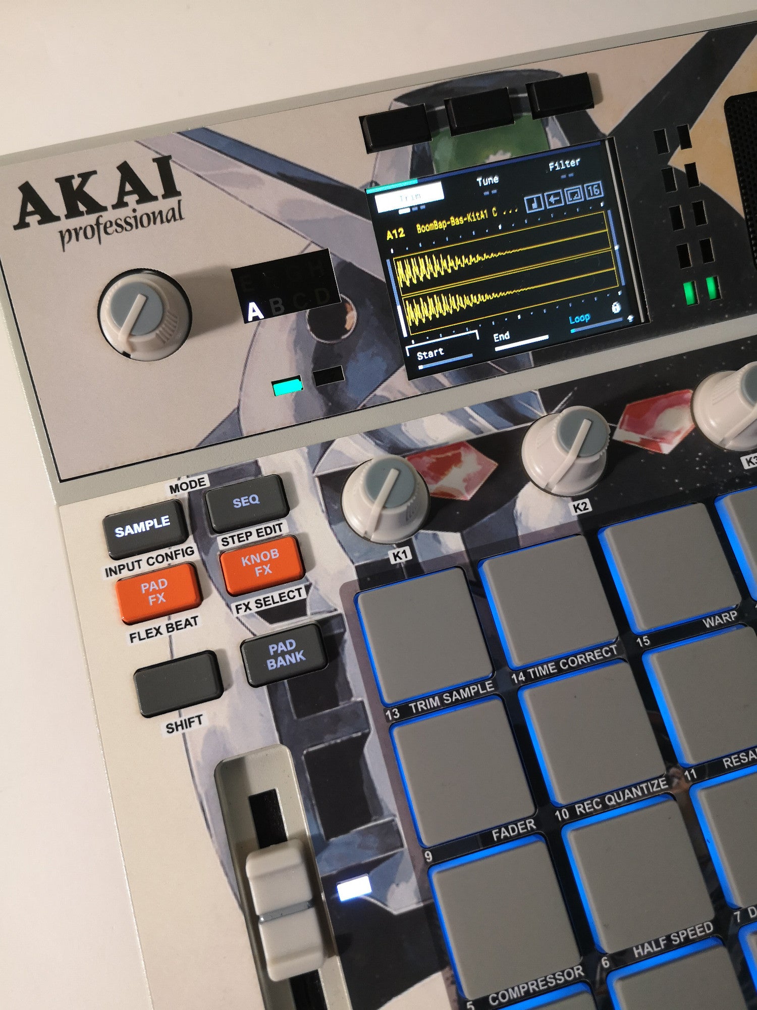 Gundam 03 - AKAI MPC Sample Skin