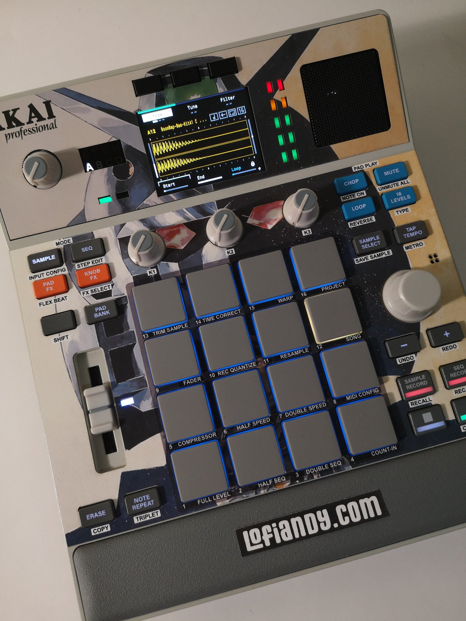 Gundam 03 - AKAI MPC Sample Skin