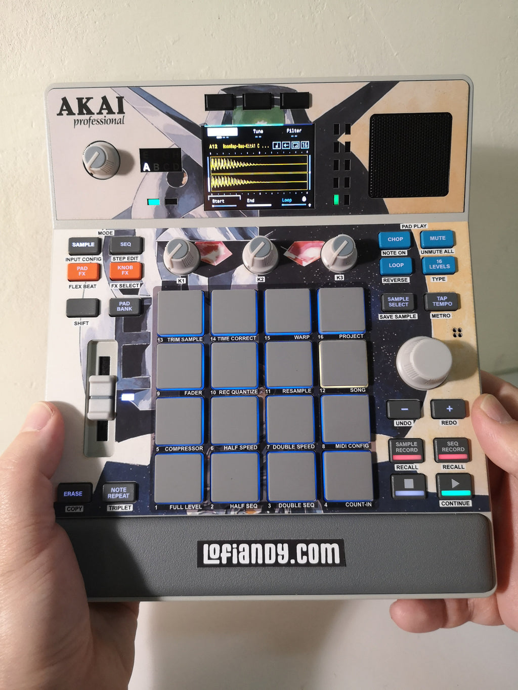 Gundam 03 - AKAI MPC Sample Skin