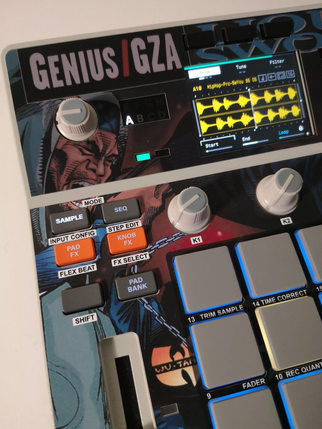 GZA Liquid Swords - AKAI MPC Sample Skin