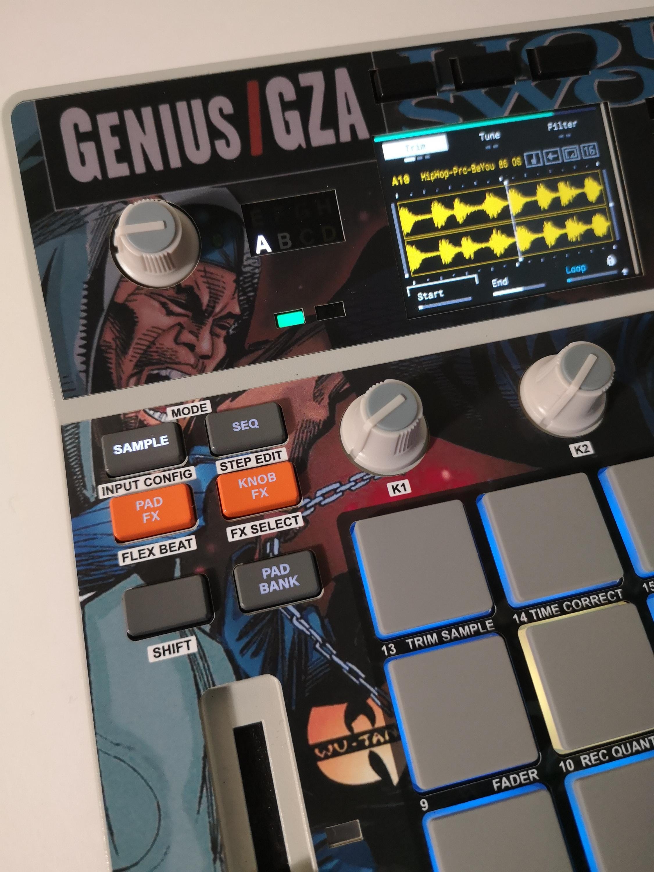 GZA Liquid Swords - AKAI MPC Sample Skin