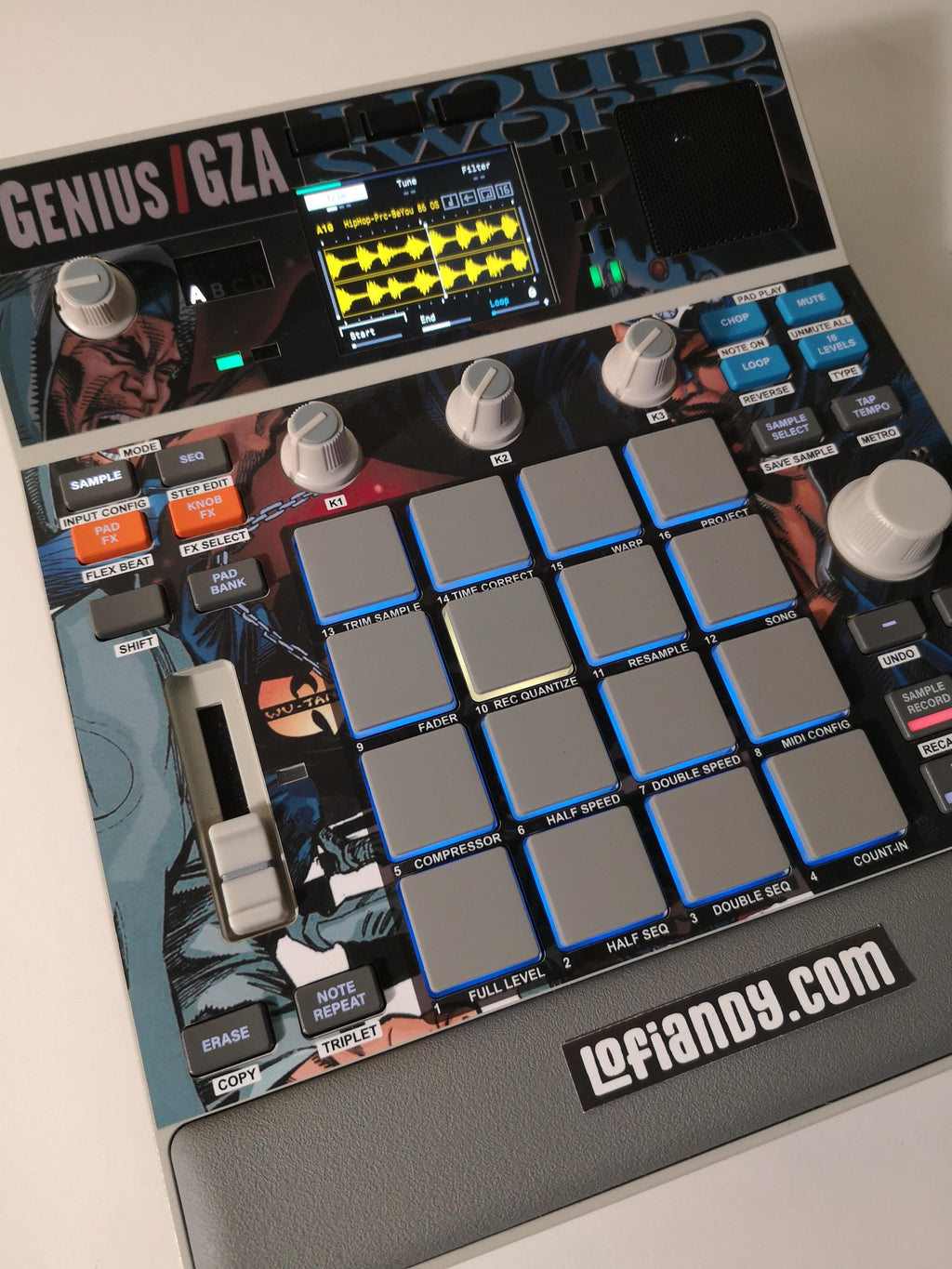 GZA Liquid Swords - AKAI MPC Sample Skin