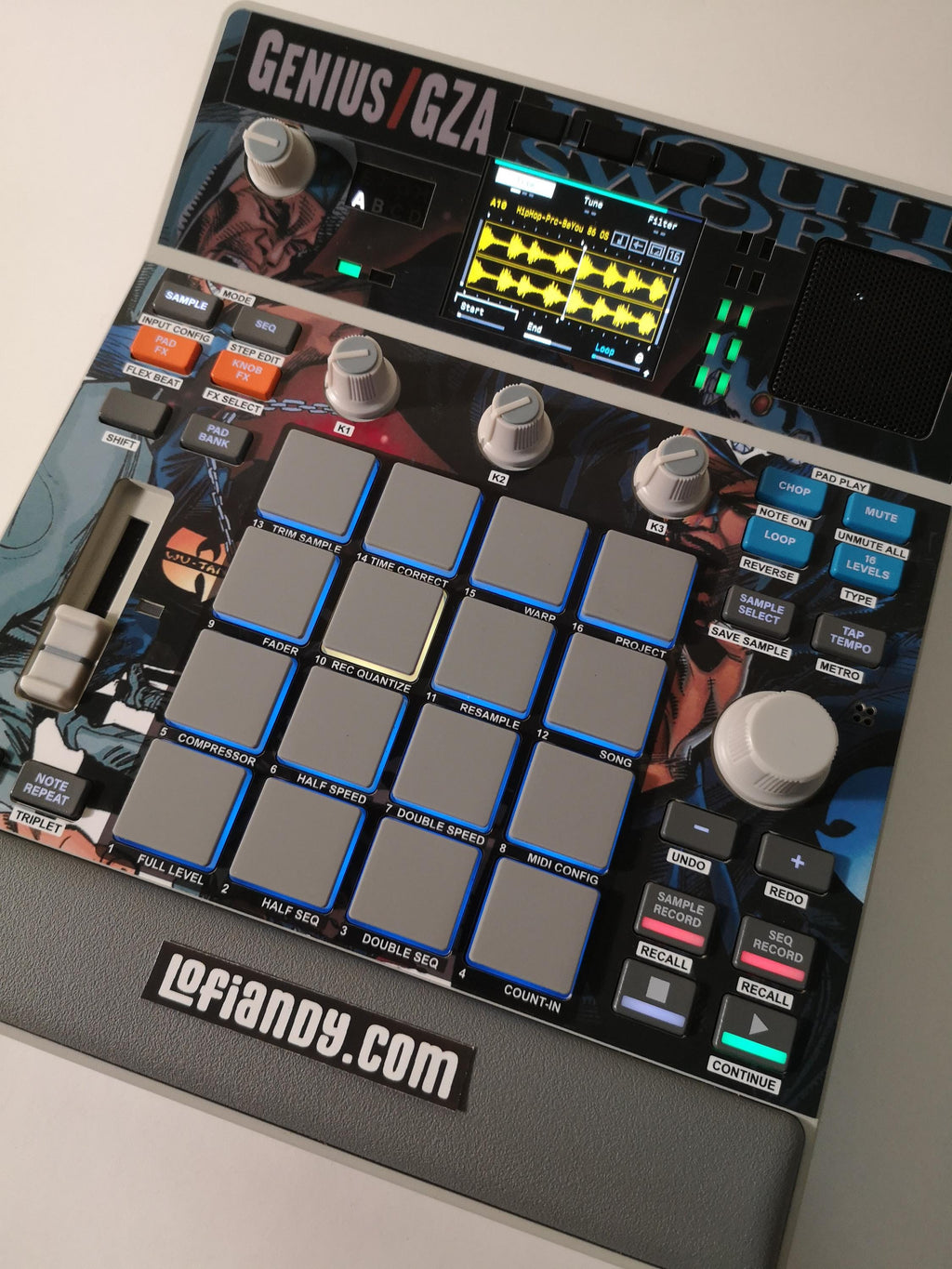 GZA Liquid Swords - AKAI MPC Sample Skin