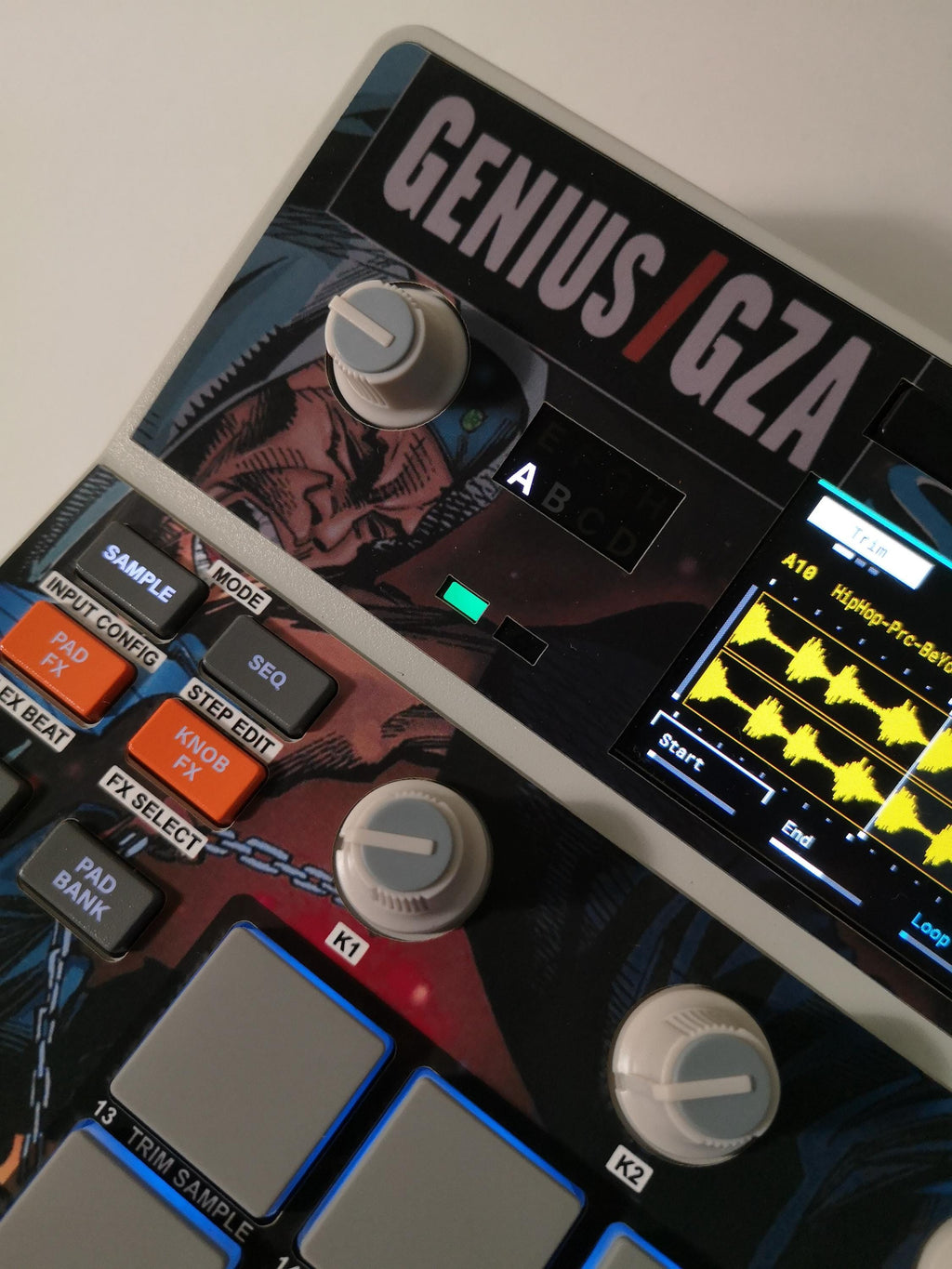 GZA Liquid Swords - AKAI MPC Sample Skin
