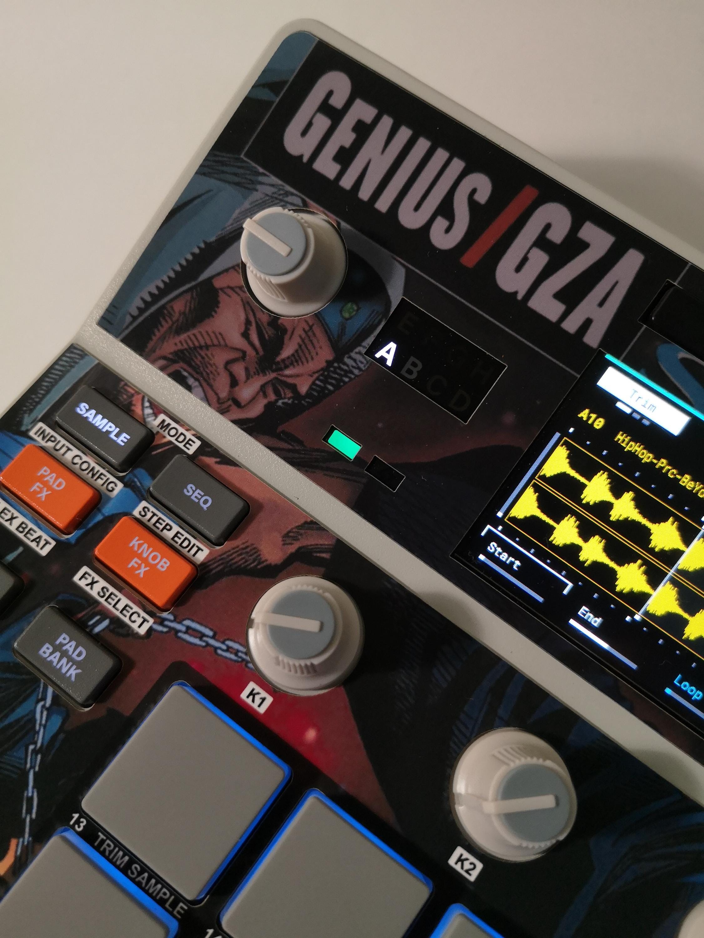 GZA Liquid Swords - AKAI MPC Sample Skin