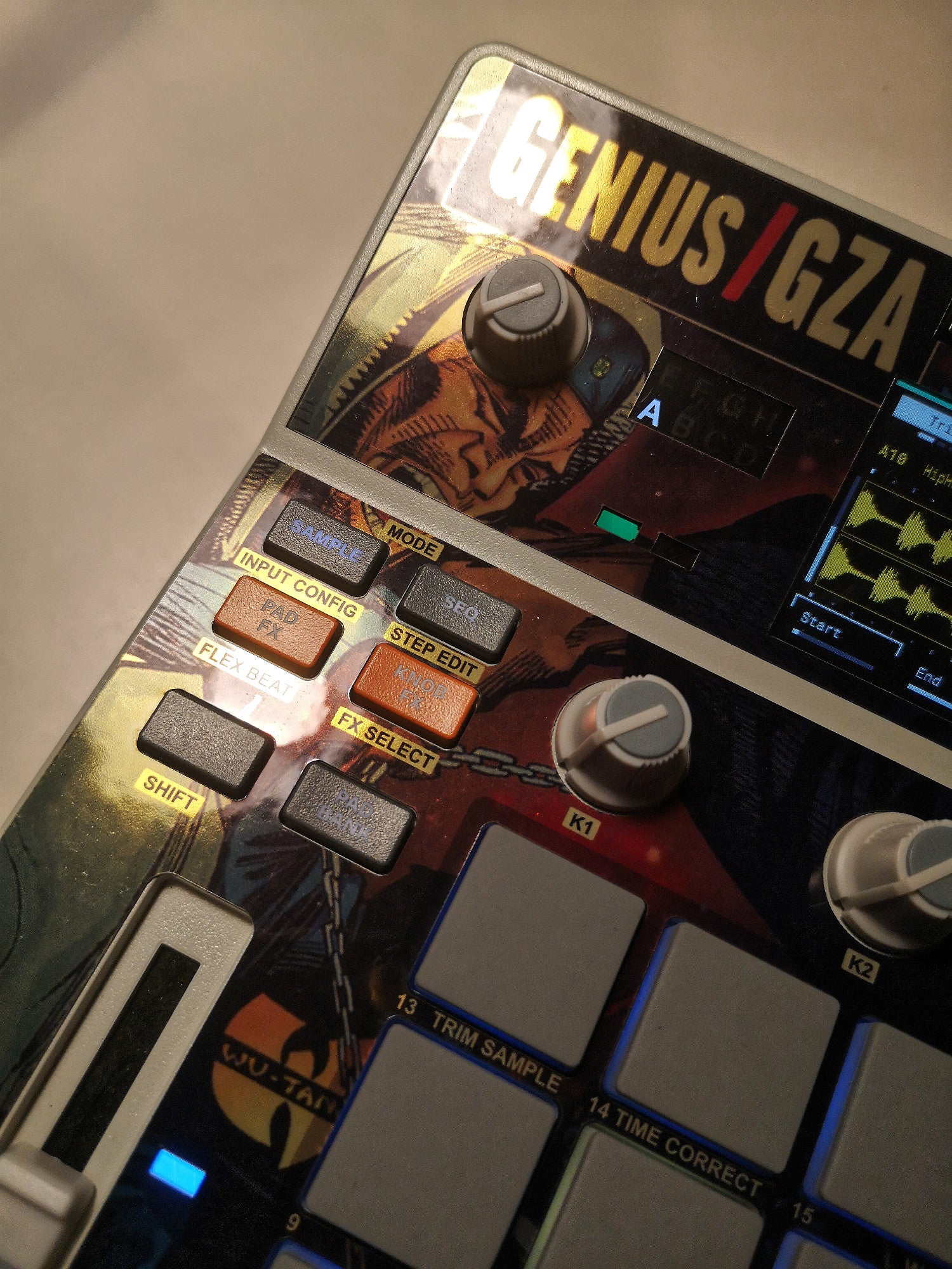 GZA Liquid Swords - Special Gold-foil - AKAI MPC Sample Skin