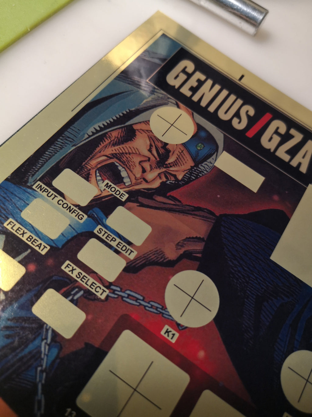 GZA Liquid Swords - Special Gold-foil - AKAI MPC Sample Skin