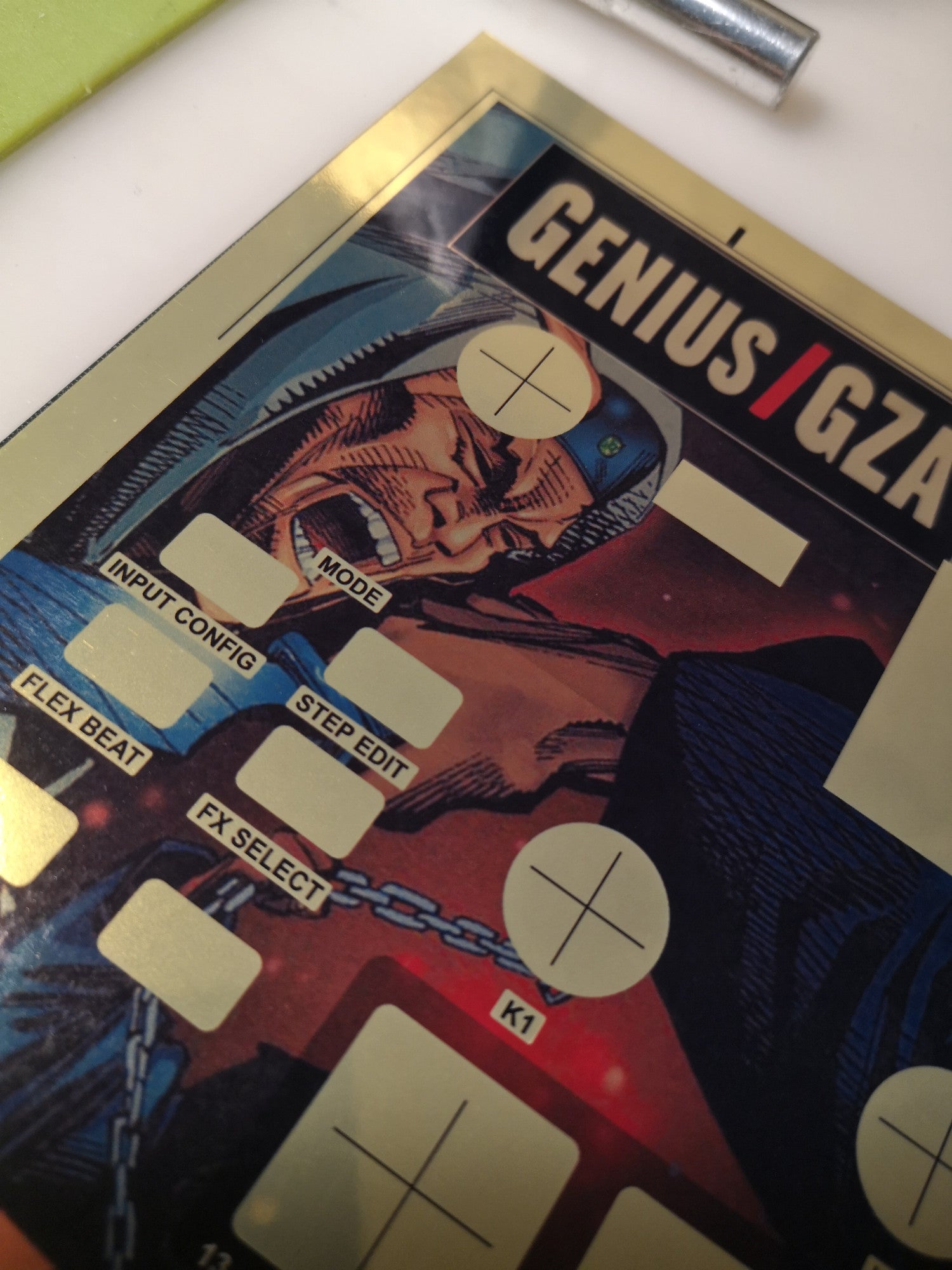 GZA Liquid Swords - Special Gold-foil - AKAI MPC Sample Skin