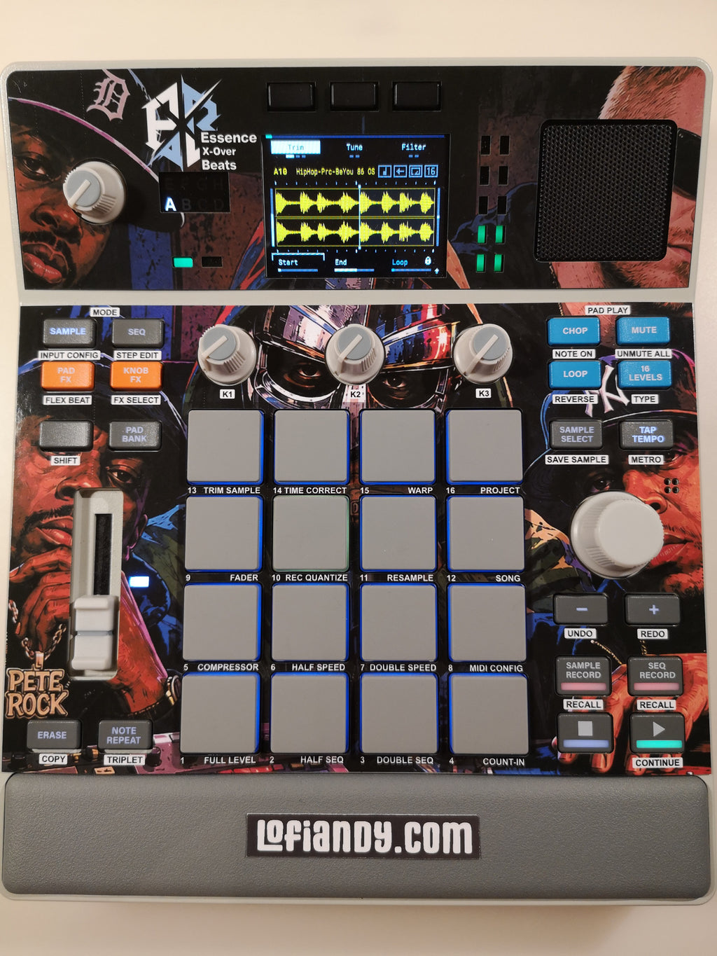MPC Sample Custom Skin - Lofi Andy