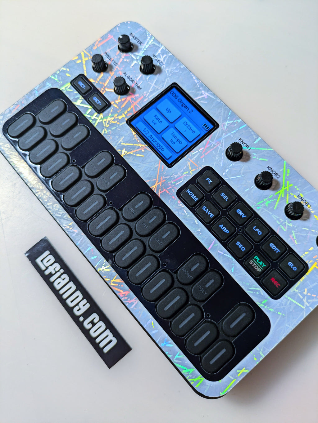 Holographic Skin for M-VAVE FM-1 - Lofi Andy