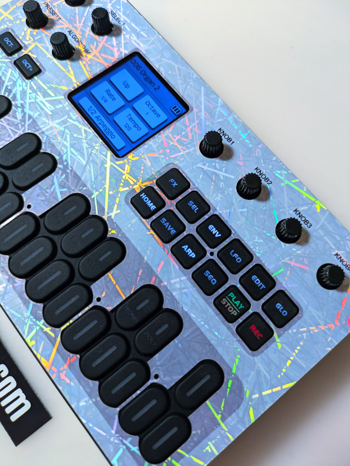 Holographic Skin for M-VAVE FM-1 - Lofi Andy