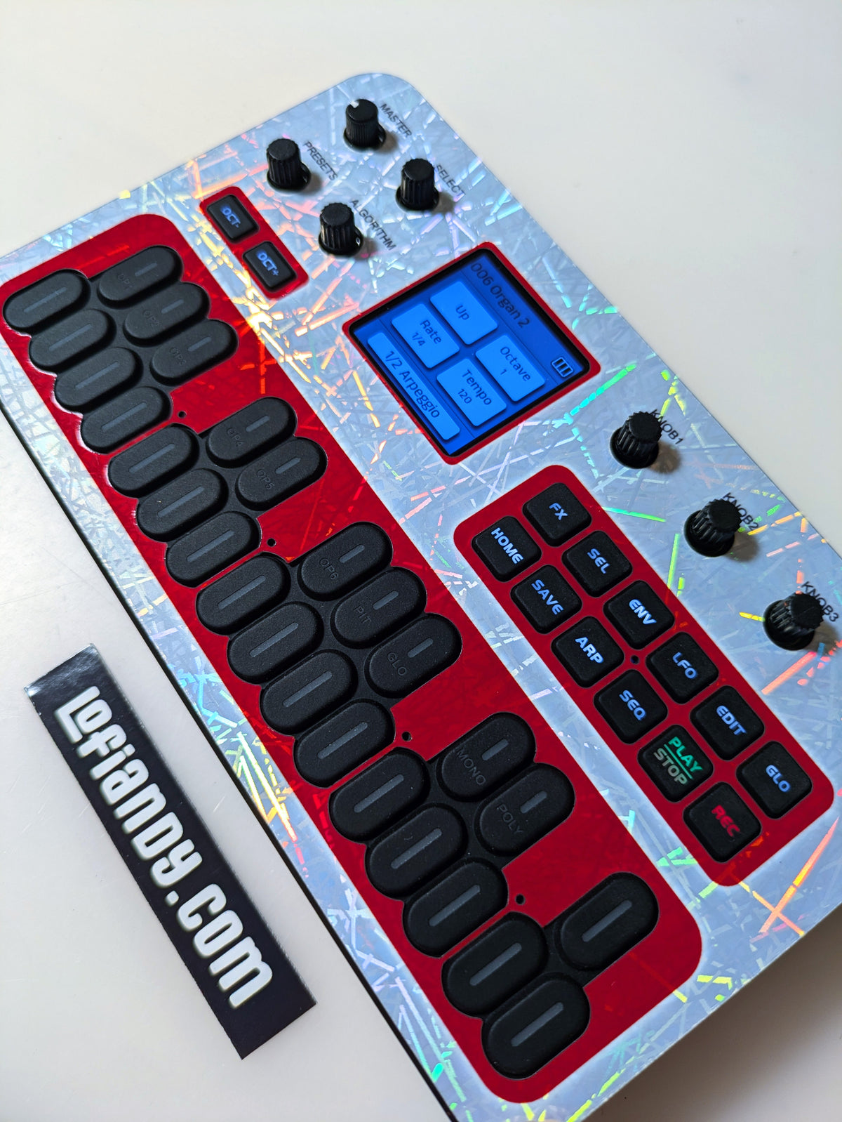 Holographic Skin for M-VAVE FM-1 - Lofi Andy