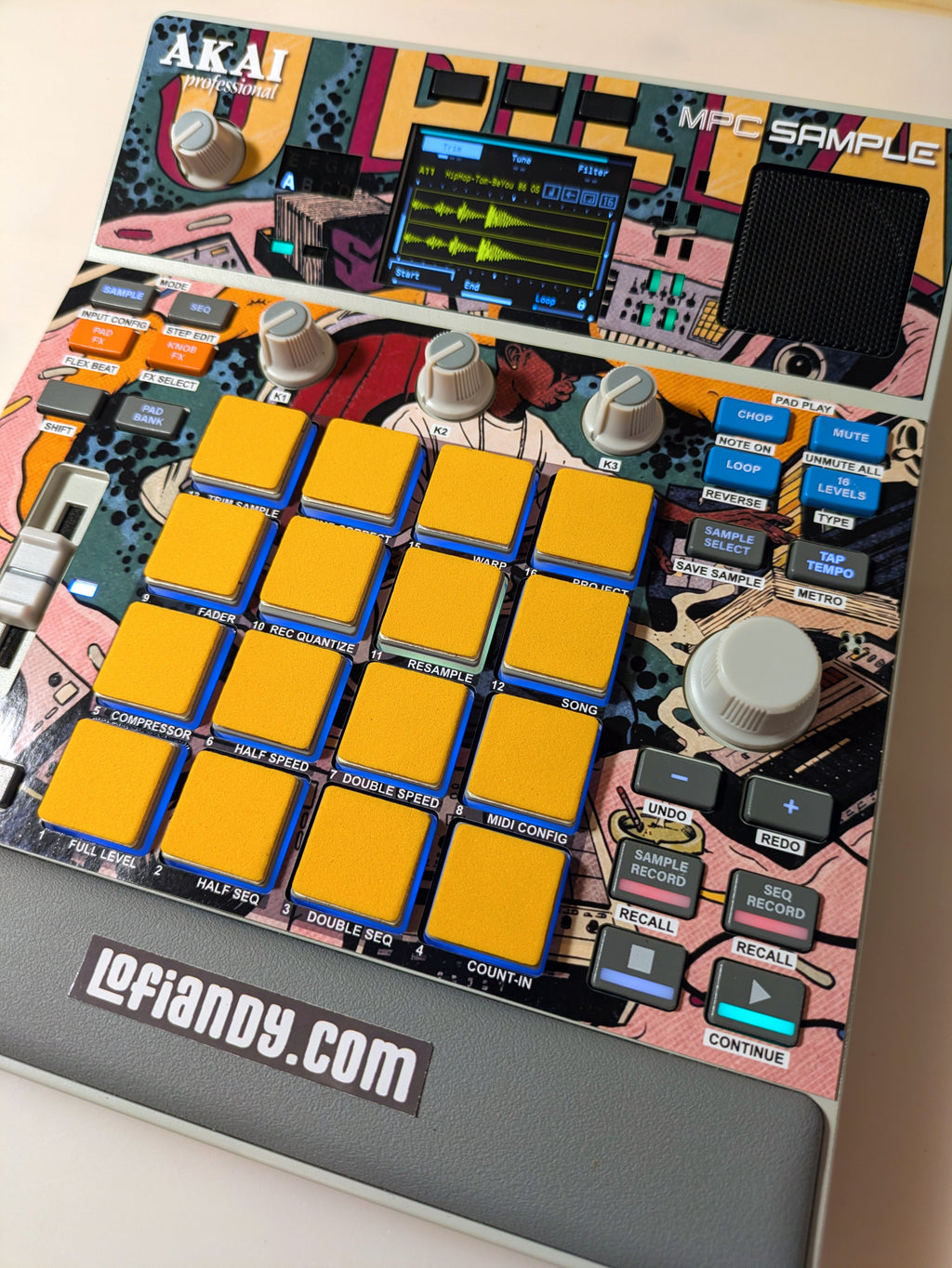 J Dilla Beats - AKAI MPC Sample Kit - Lofi Andy