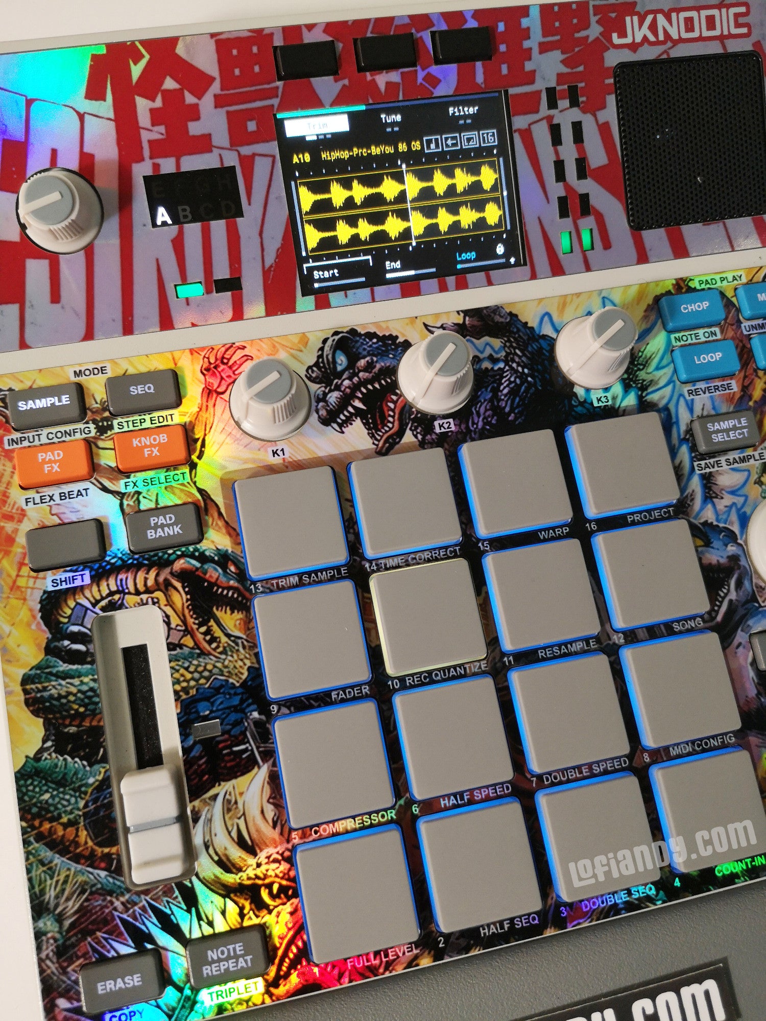 MPC Sample Custom Skin - Lofi Andy