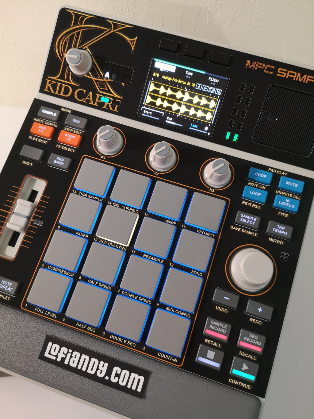 MPC Sample Custom Skin - Lofi Andy
