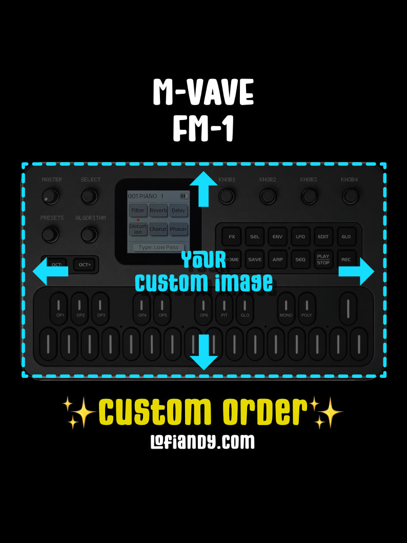 M-VAVE FM-1 Custom Skin - Lofi Andy