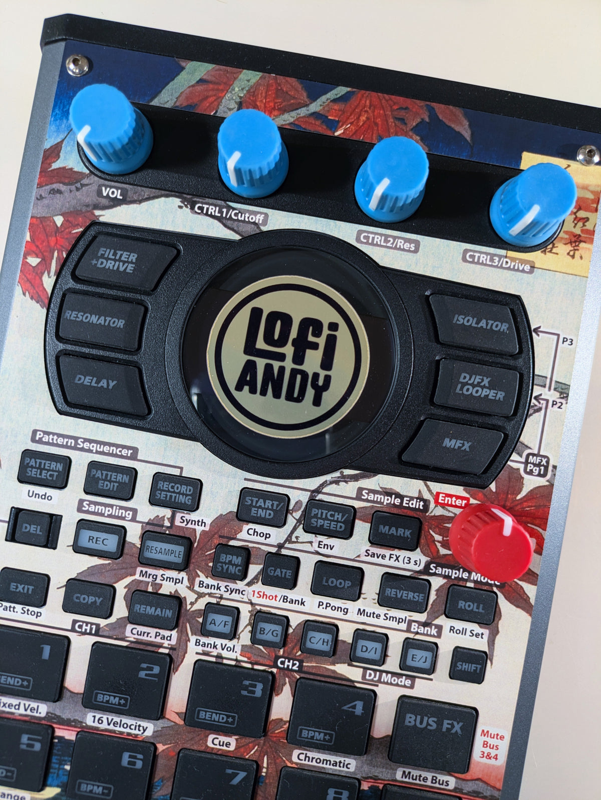 Maple Trees at Mama - Roland SP-404 MKII Skin - Lofi Andy