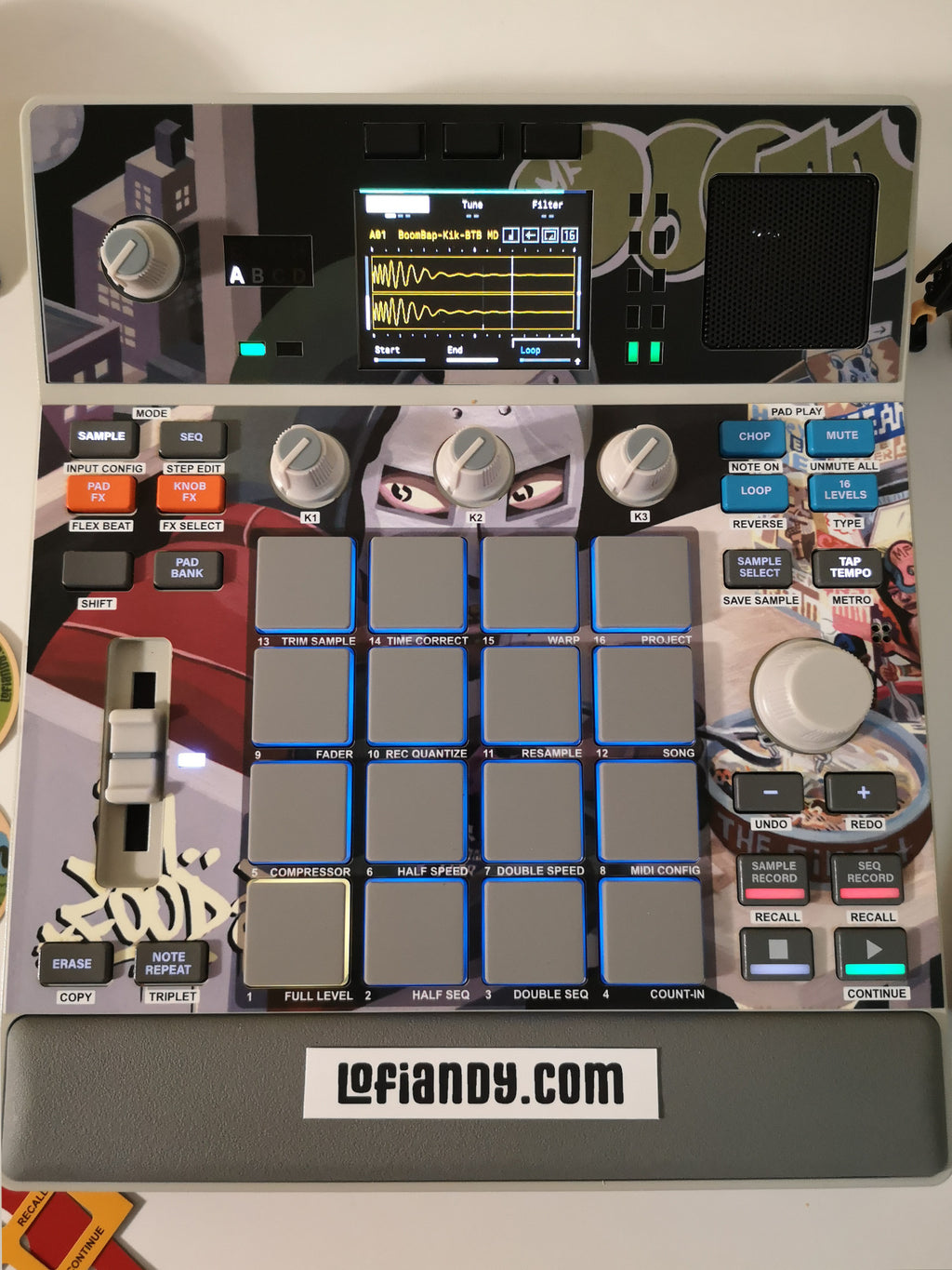 MF DOOM - Mm Food 01 - AKAI MPC Sample Skin