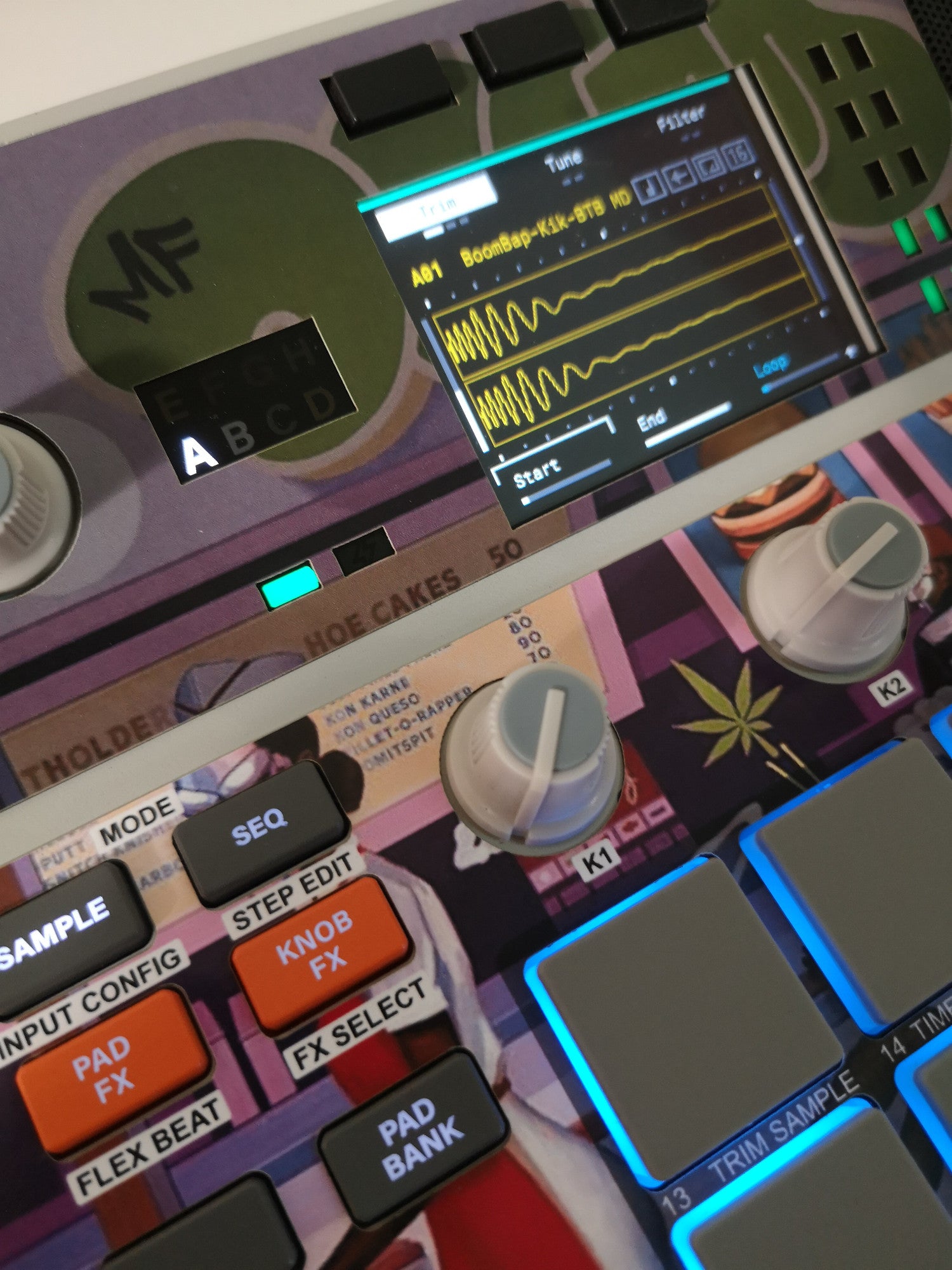 MF DOOM - Mm Food 02 - AKAI MPC Sample Skin
