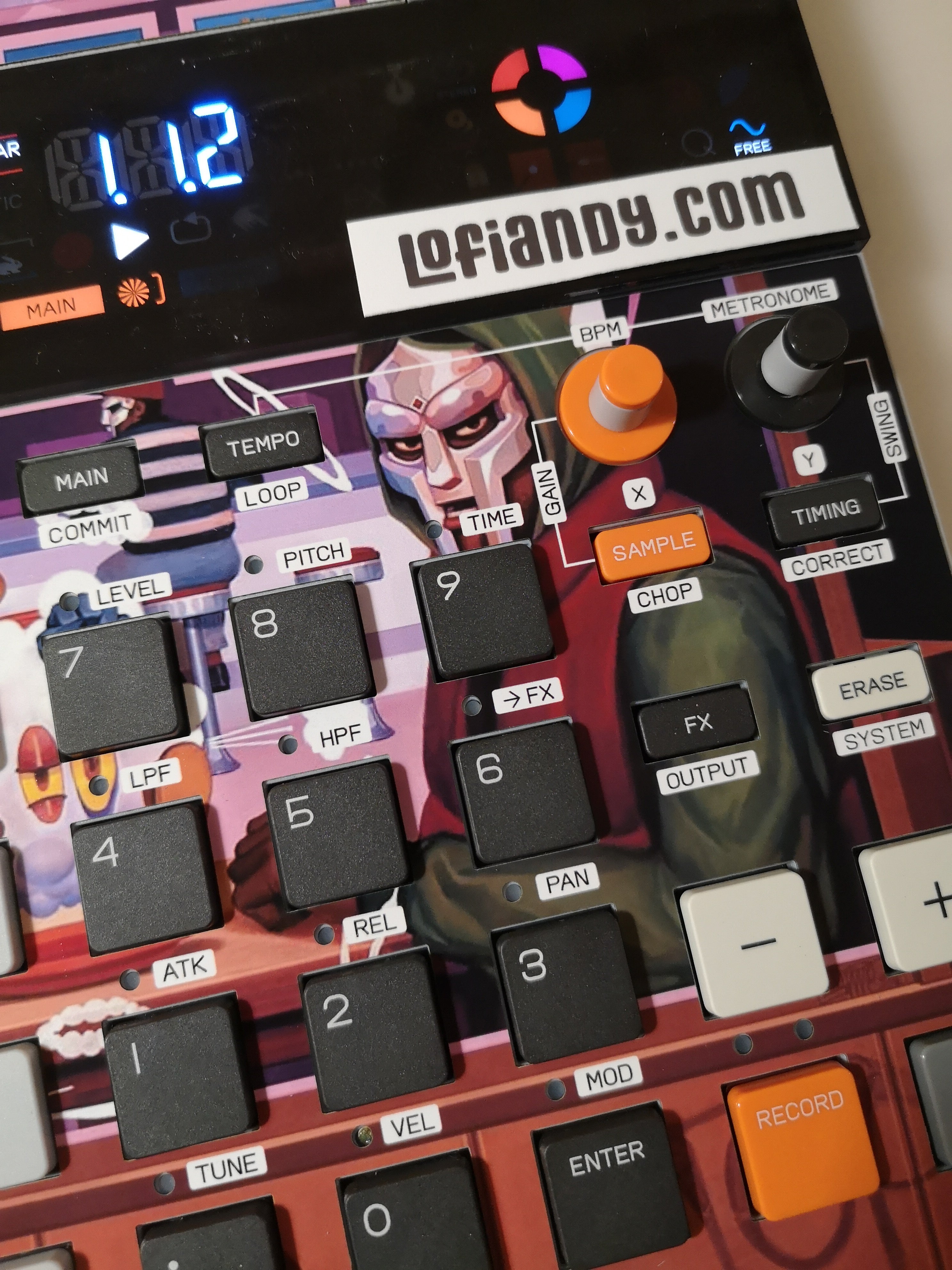 MF DOOM - Mm Food 02 - TE EP-133 K.O.II Skin