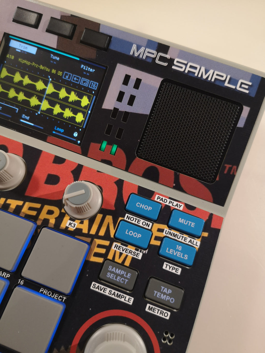 NES Super Mario Bros - AKAI MPC Sample Skin