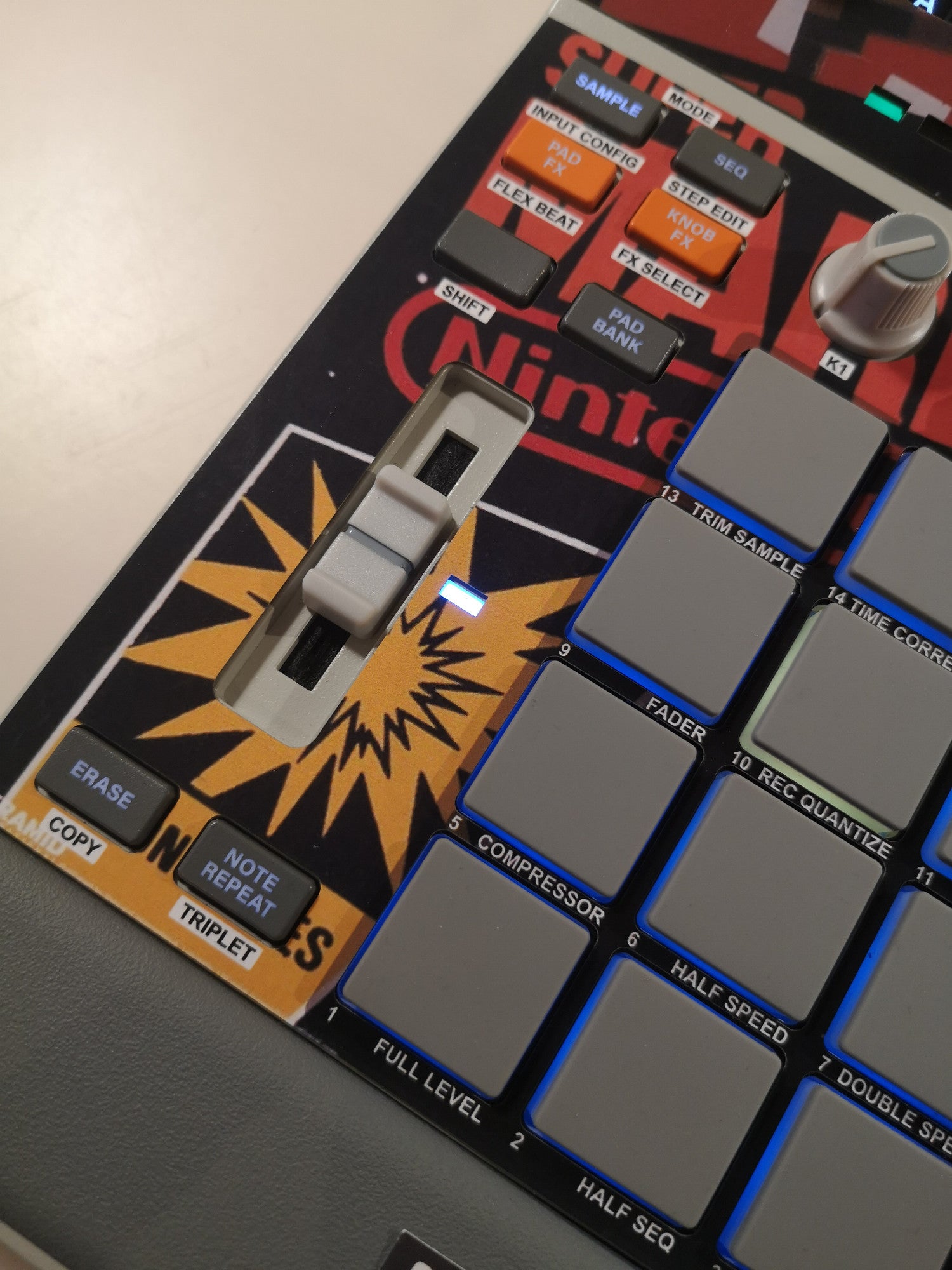 NES Super Mario Bros - AKAI MPC Sample Skin