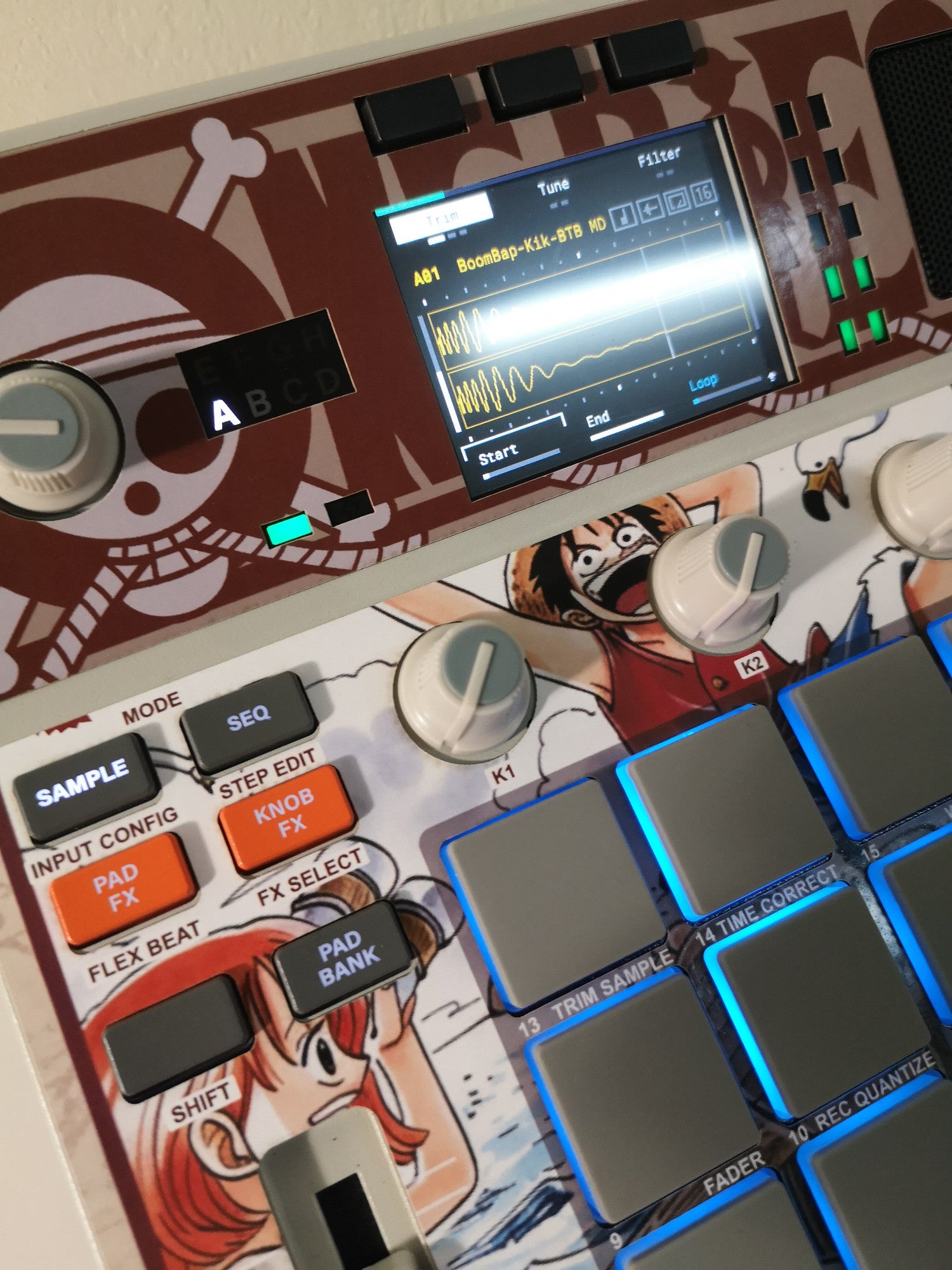 One Piece - AKAI MPC Sample Skin