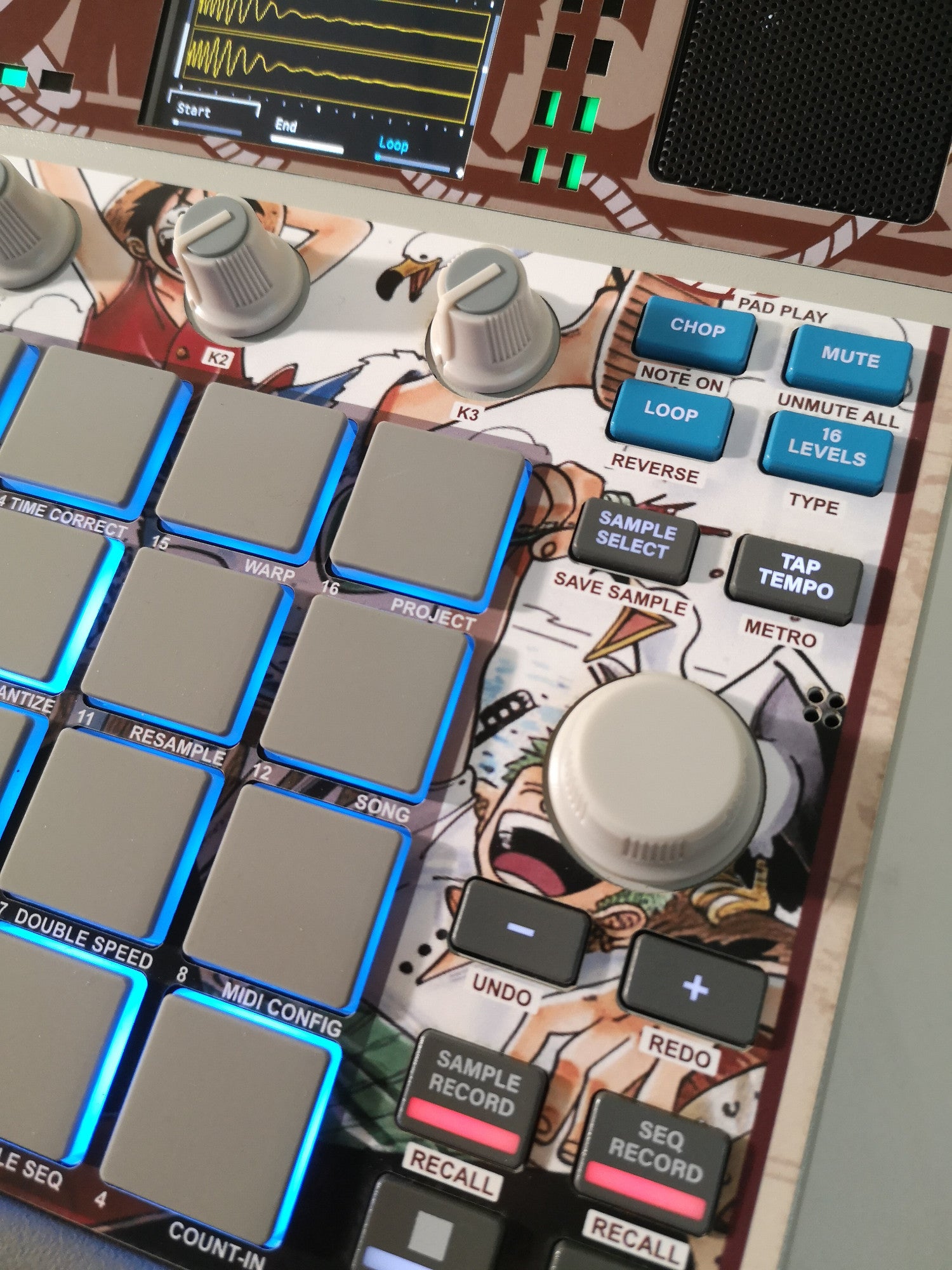 One Piece - AKAI MPC Sample Skin