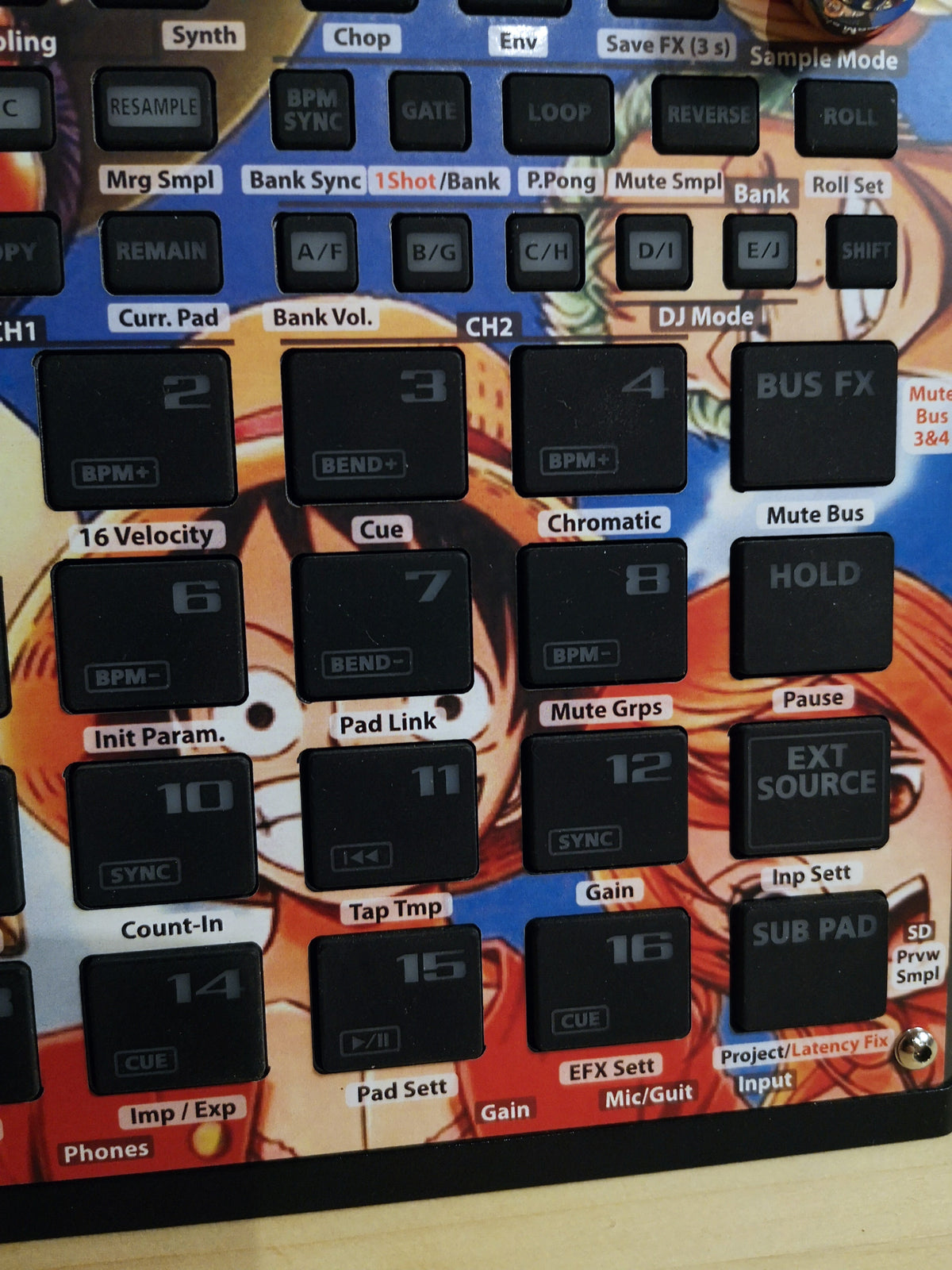 One Piece - Roland SP-404 MKII Skin - Lofi Andy