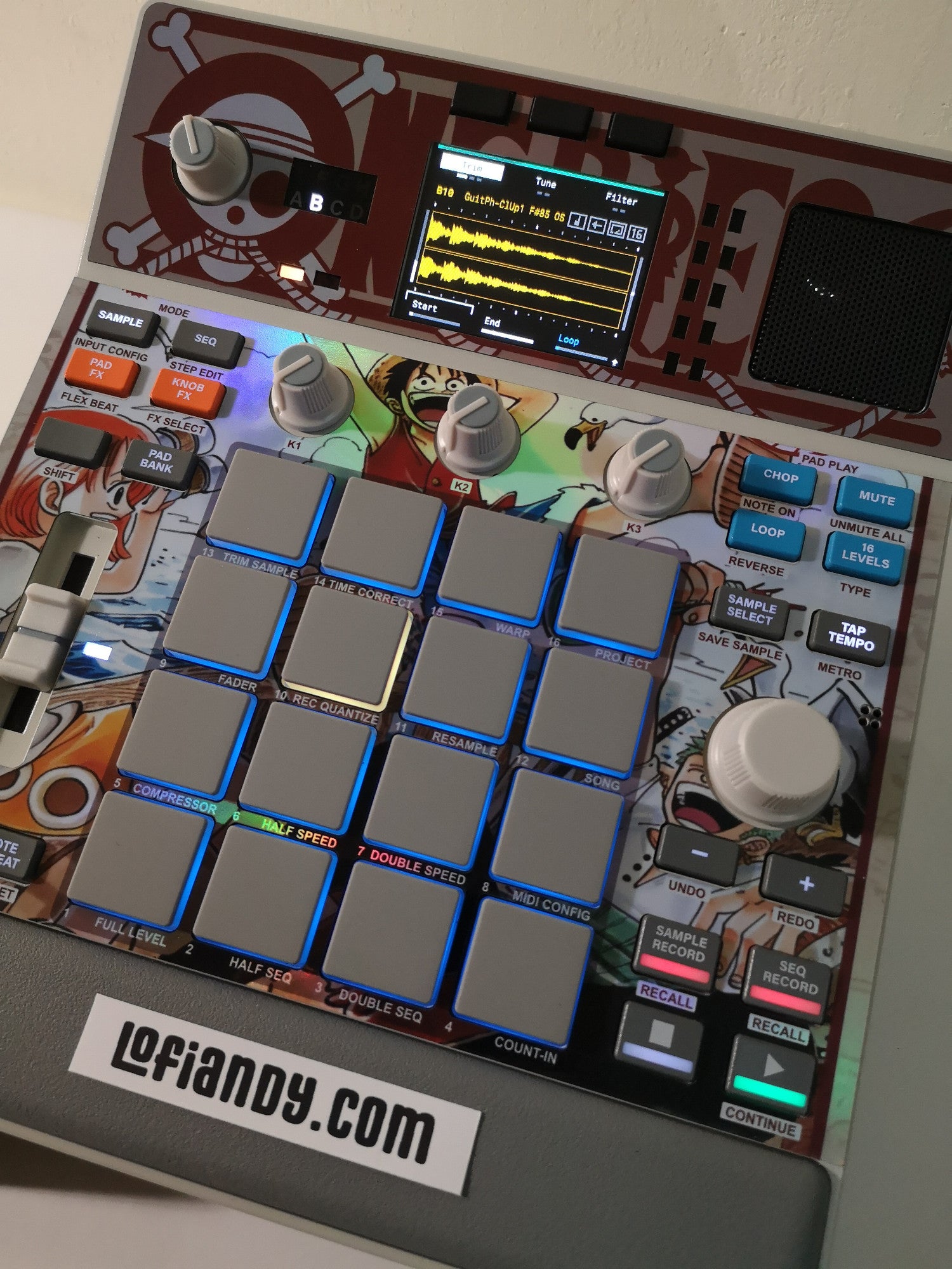 One Piece - Special Holographic - AKAI MPC Sample Skin