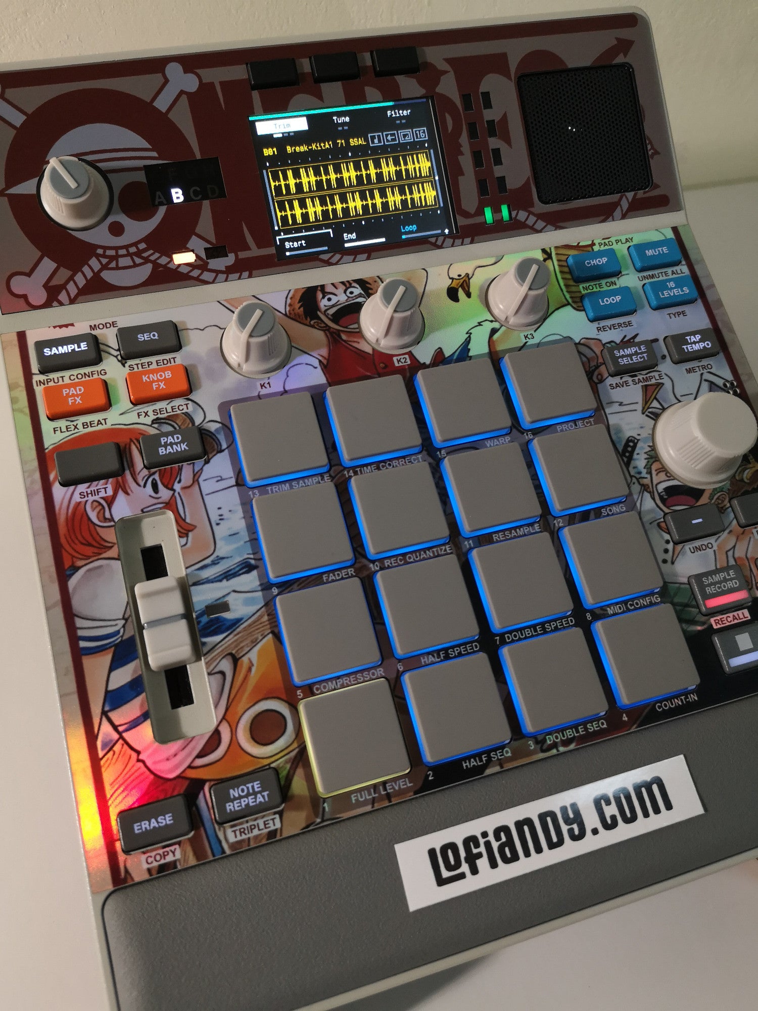 One Piece - Special Holographic - AKAI MPC Sample Skin