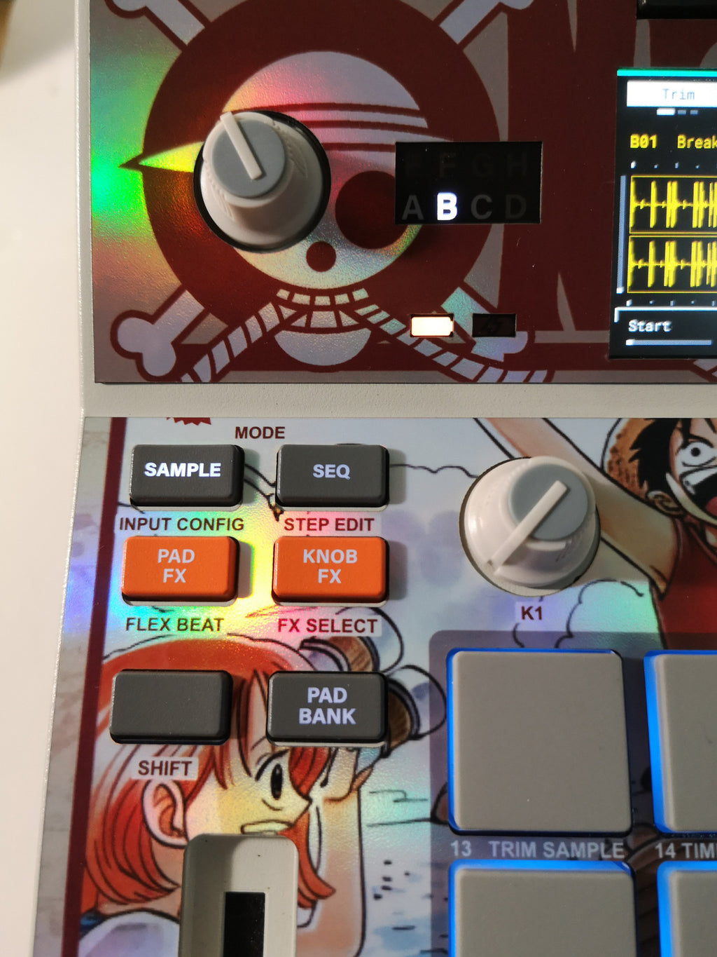One Piece - Special Holographic - AKAI MPC Sample Skin