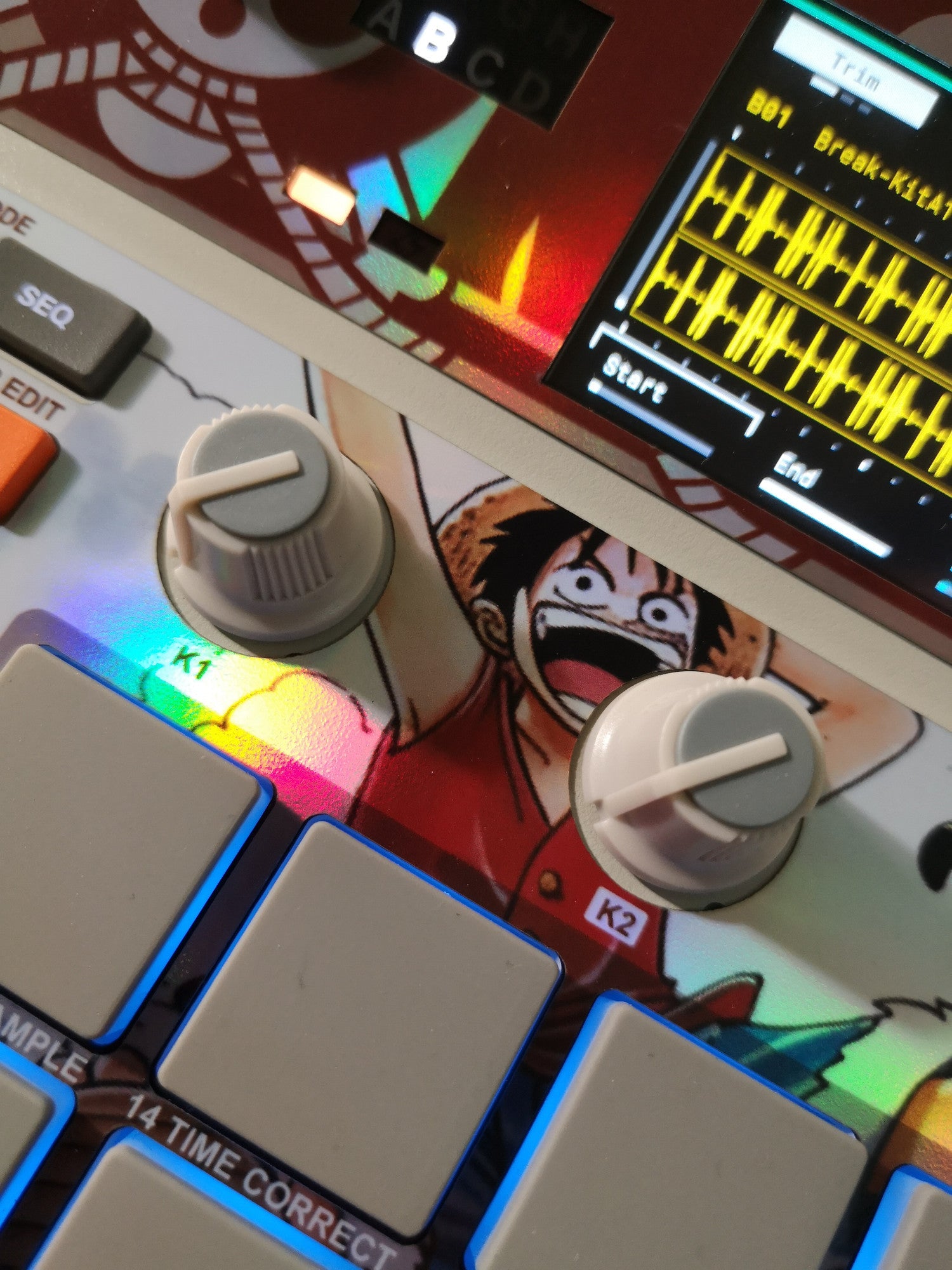 One Piece - Special Holographic - AKAI MPC Sample Skin