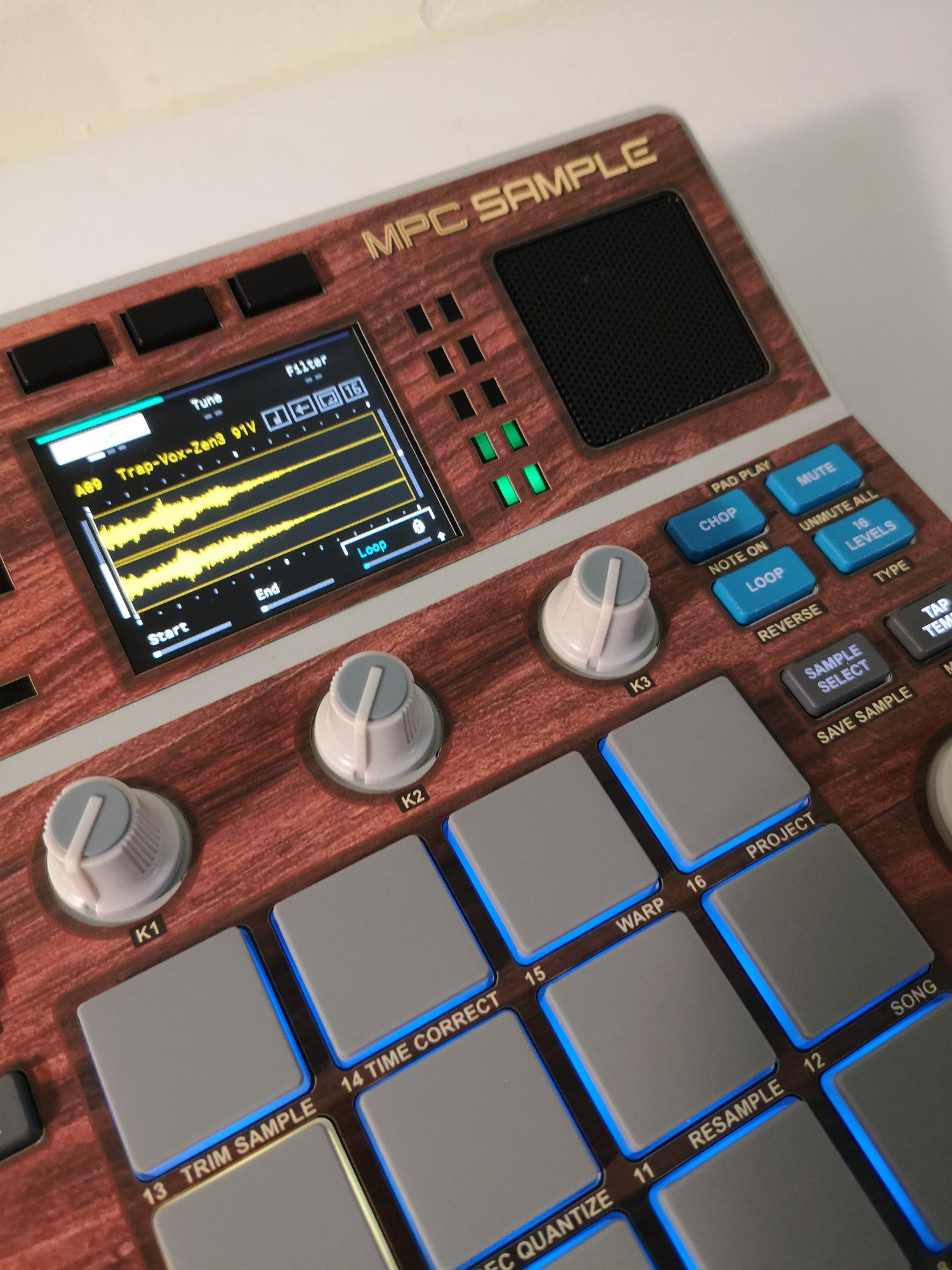 Premium Wood - AKAI MPC Sample Skin