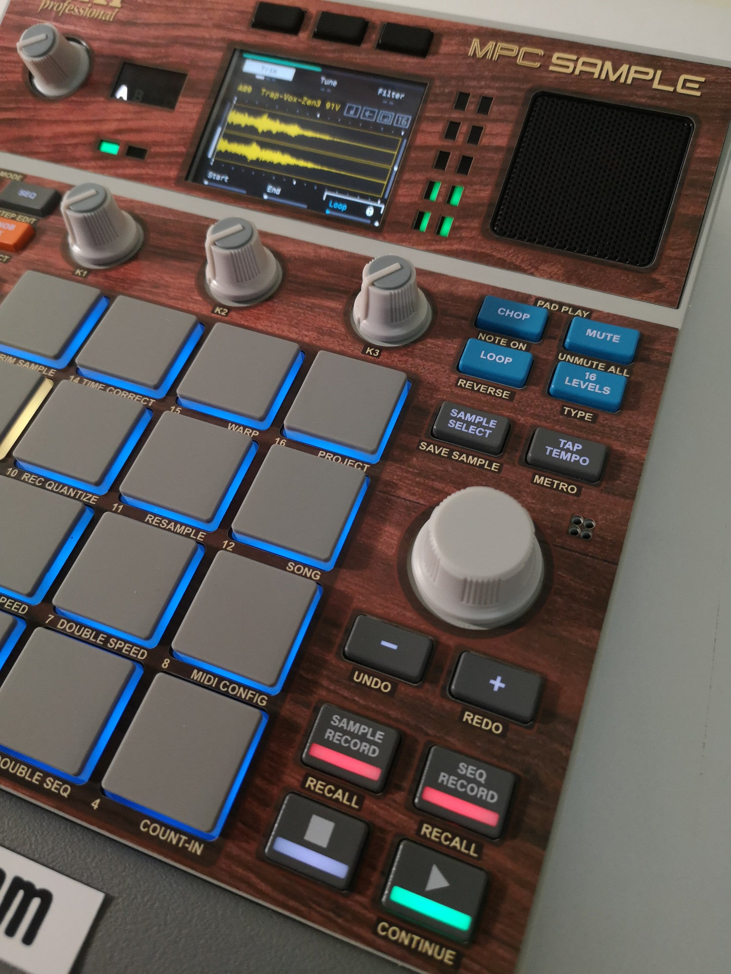 Premium Wood - AKAI MPC Sample Skin