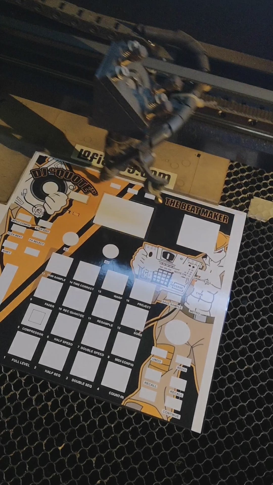 Making the LofiAndy Custom Skin for the Akai MPC Sample