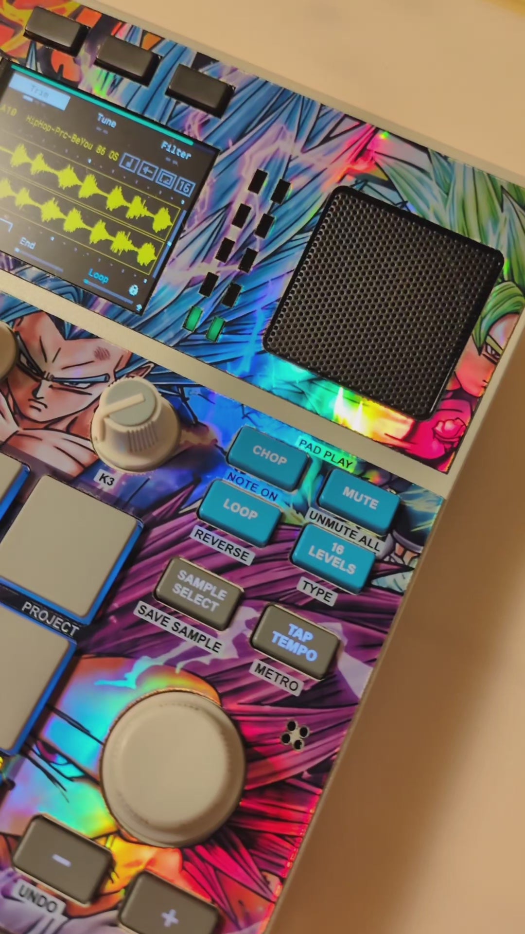 Dragon Ball Z - Special Holographic - AKAI MPC Sample Skin