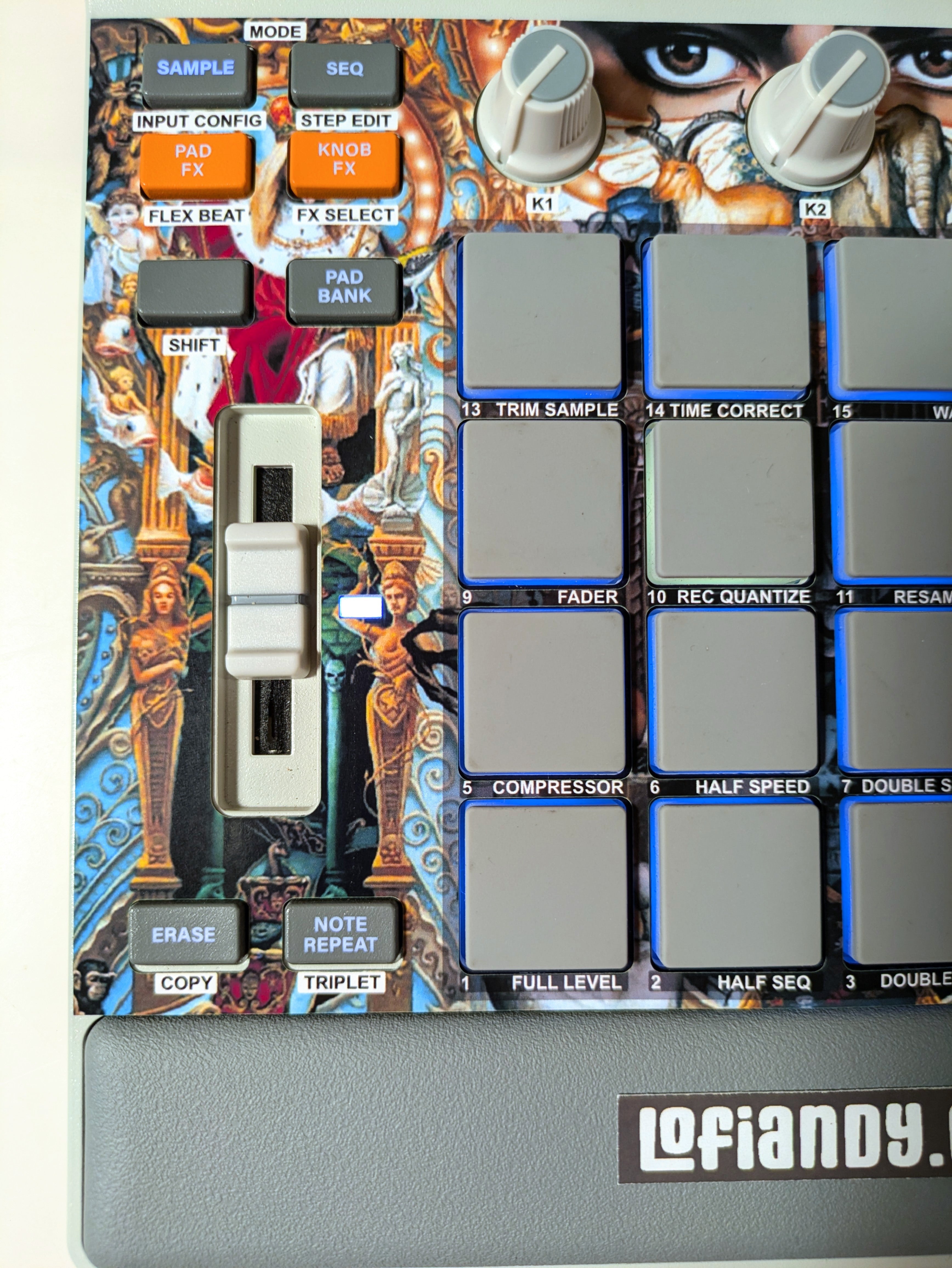 MJ Dangerous - AKAI MPC Sample Skin